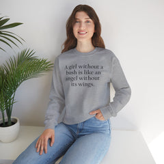 A Girl Without a Bush Crewneck Sweatshirt