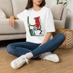 Toothpaste Peeing on Toothbrush T-Shirt