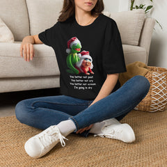 You Better Not Pout, You Better Not Cry Hoodie – I’m Going In Dry Christmas Hoodie