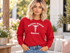 Multiple Orgasm Donor Long Sleeve Shirt