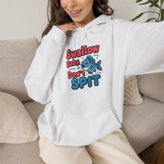 Swallow Baby Don't Spit Fishing Hoodie