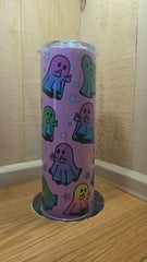 Middle Finger Ghost Funny Tumbler