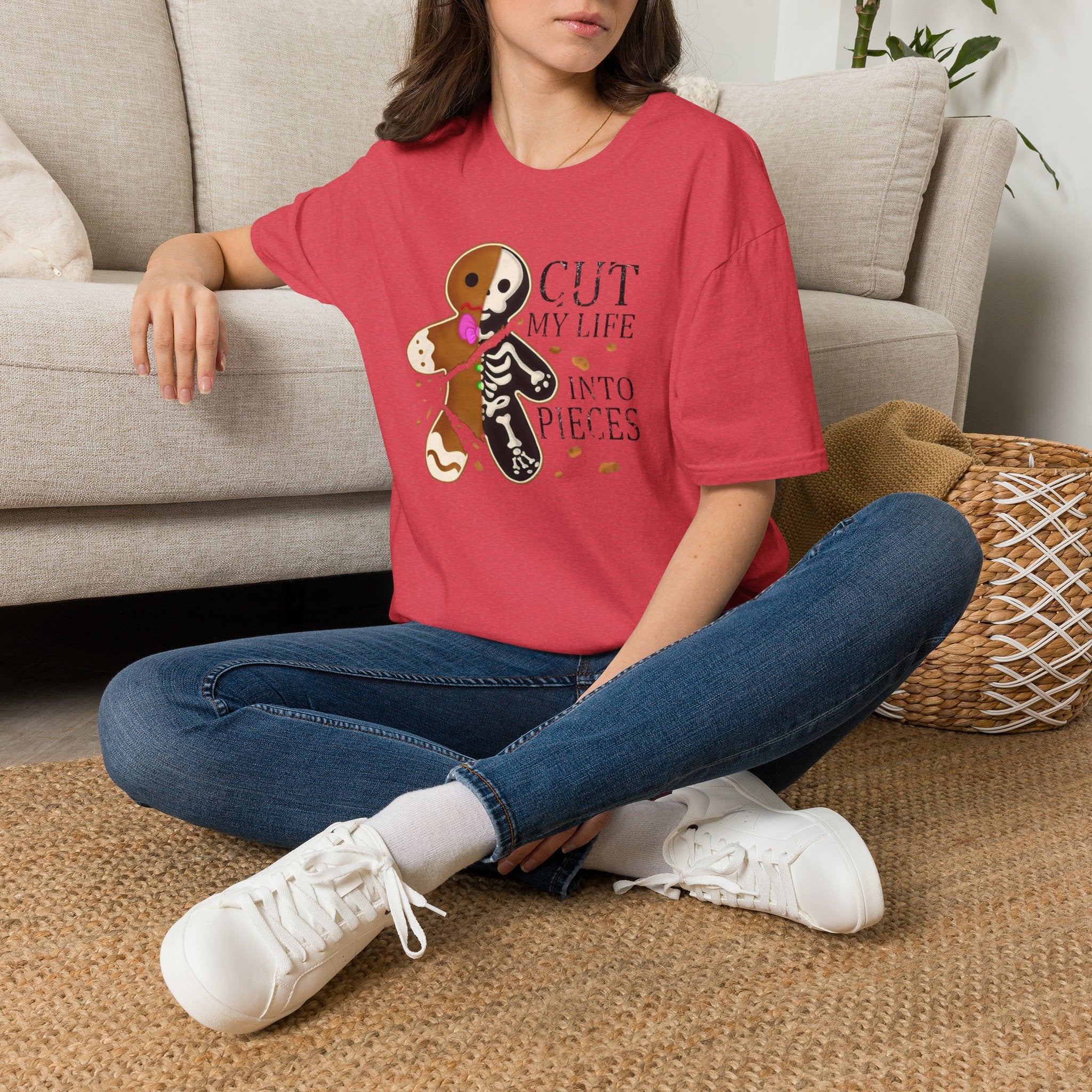 Cut My Life Into Pieces Gingerbread T-Shirt