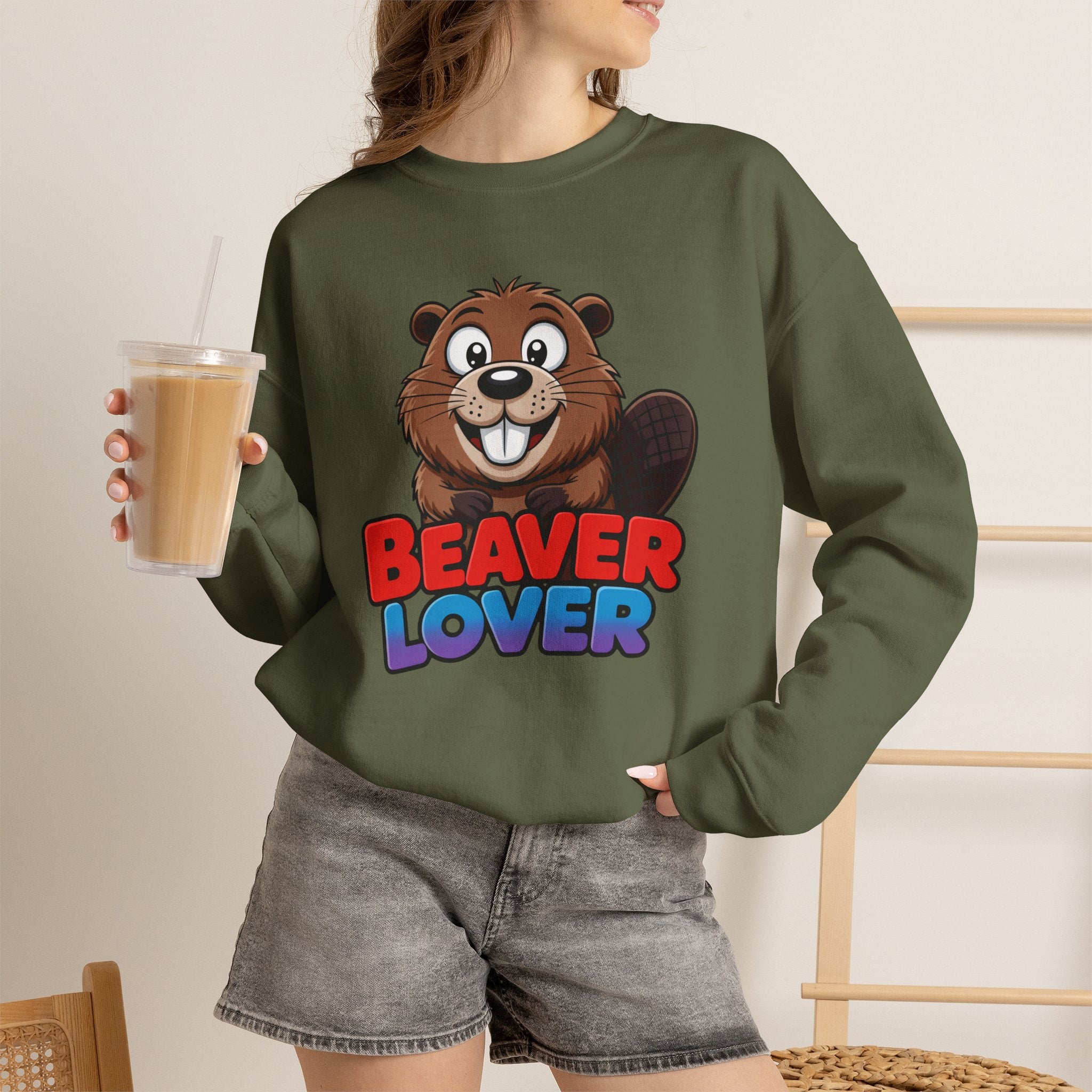 Beaver Lover Crewneck Sweatshirt