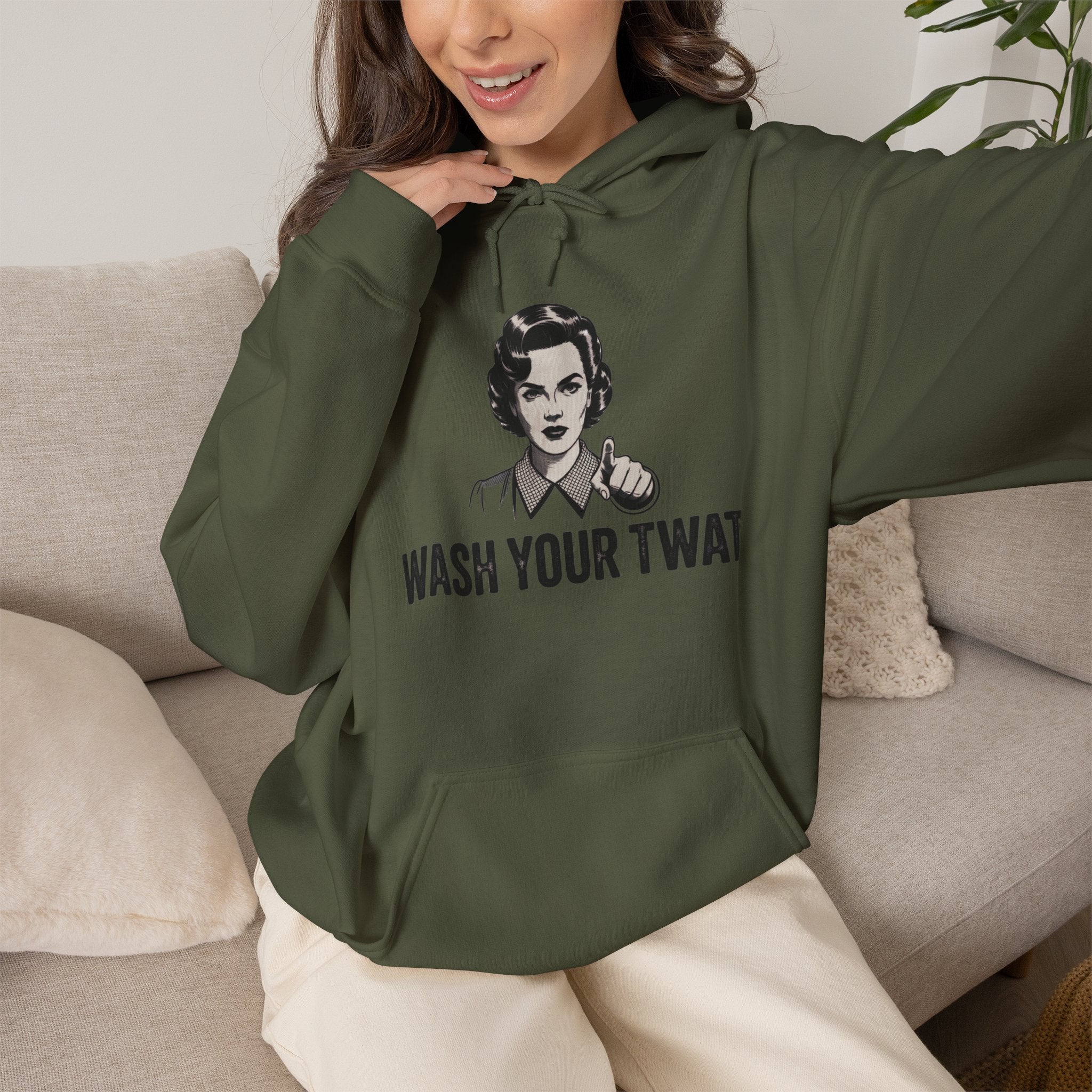 Wash Your Twat Hoodie