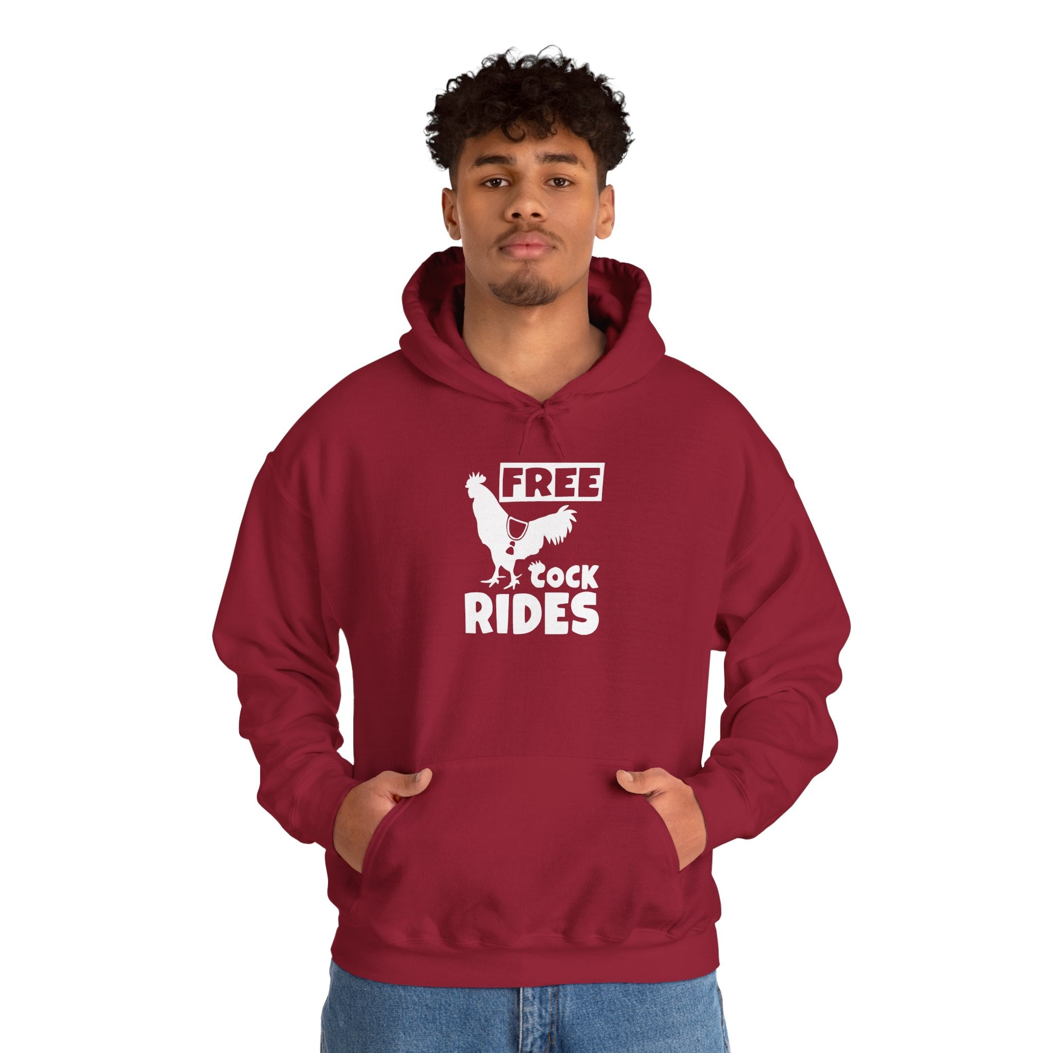 Free Cock Rides Hoodie