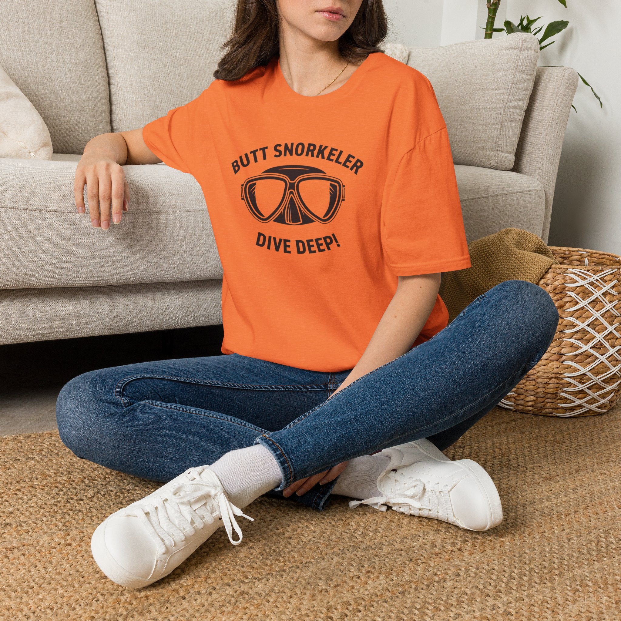 Butt Snorkeler Dive Deep T-Shirt