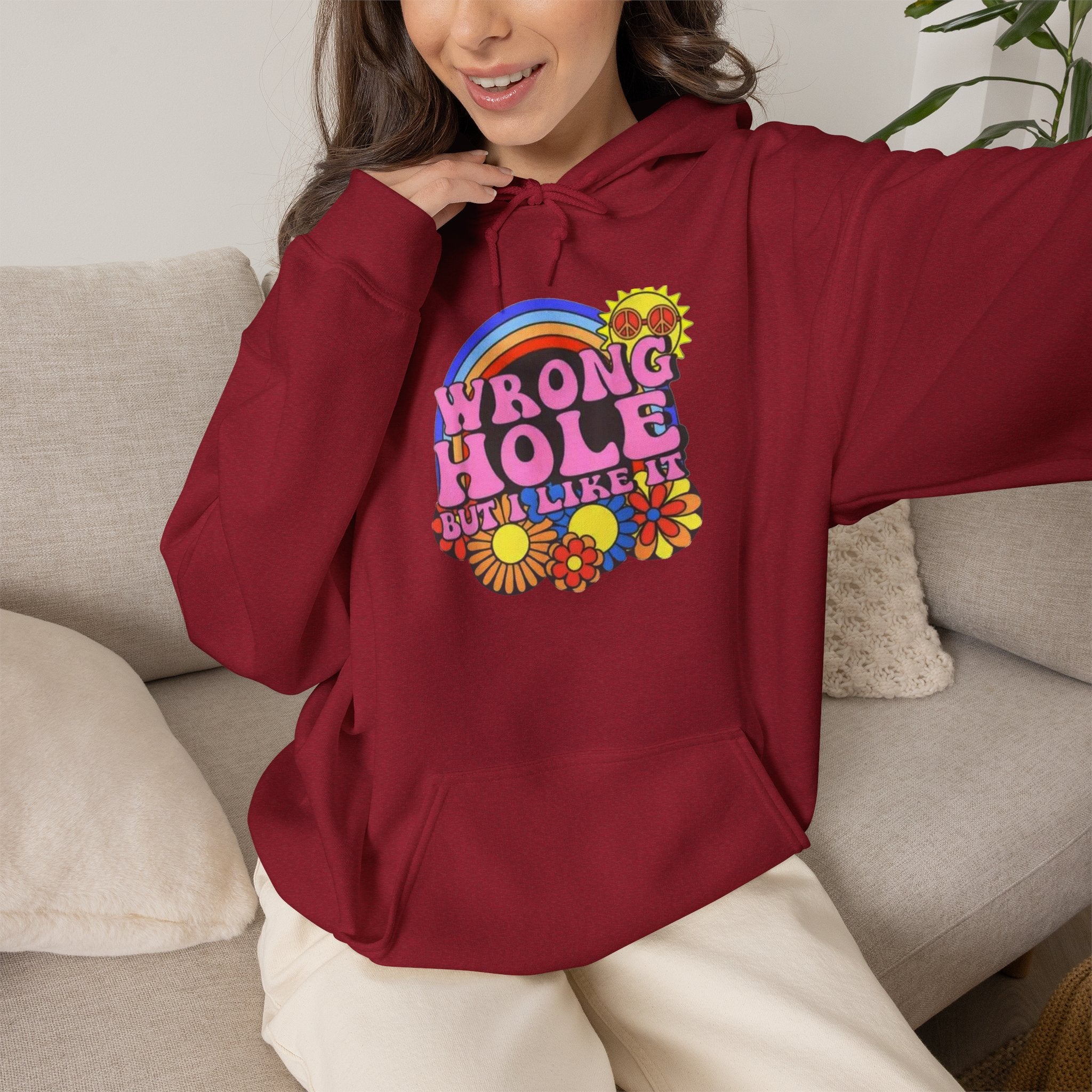 Wrong Hole But I Like It Hoodie