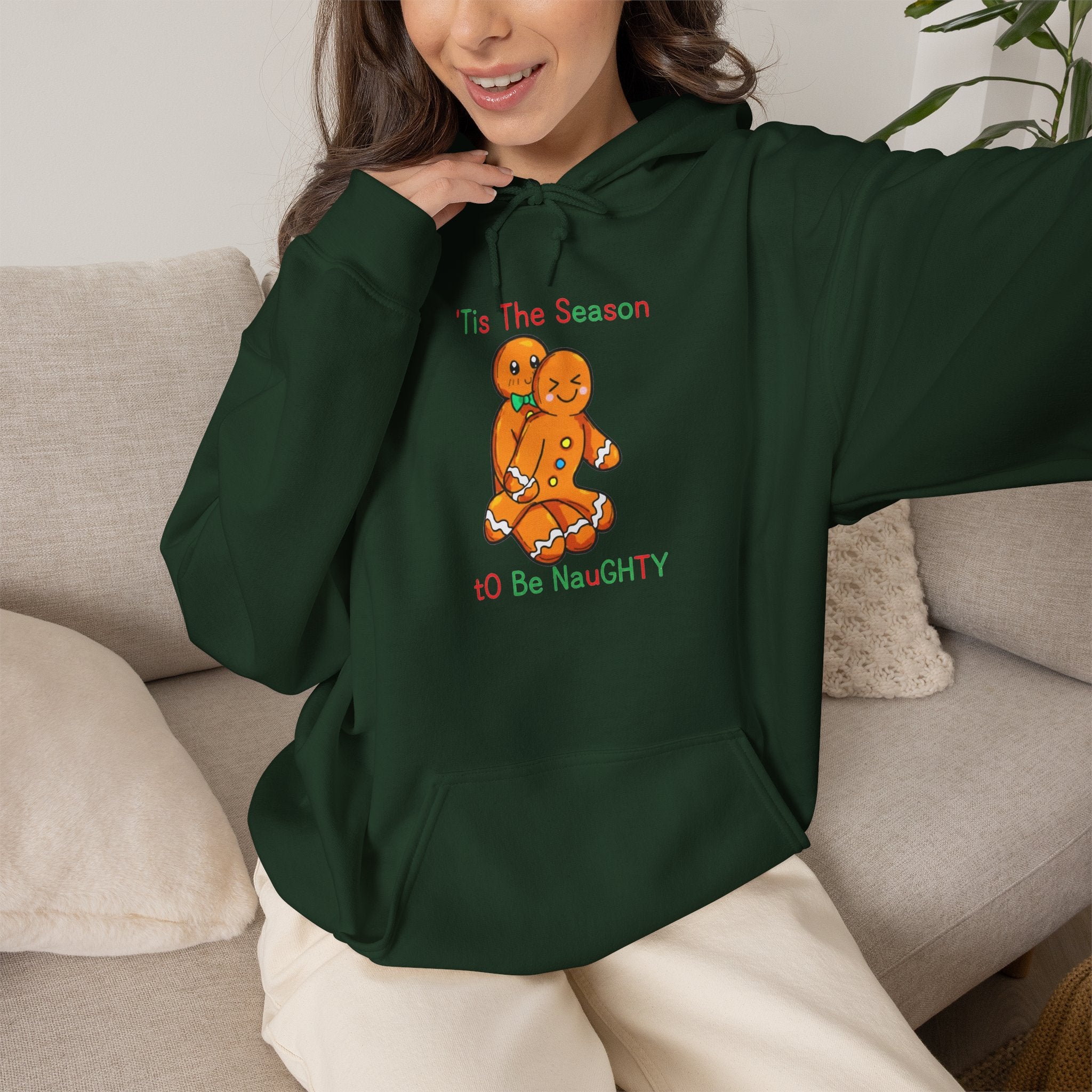 Tis The Season To Be Naughty Hoodie