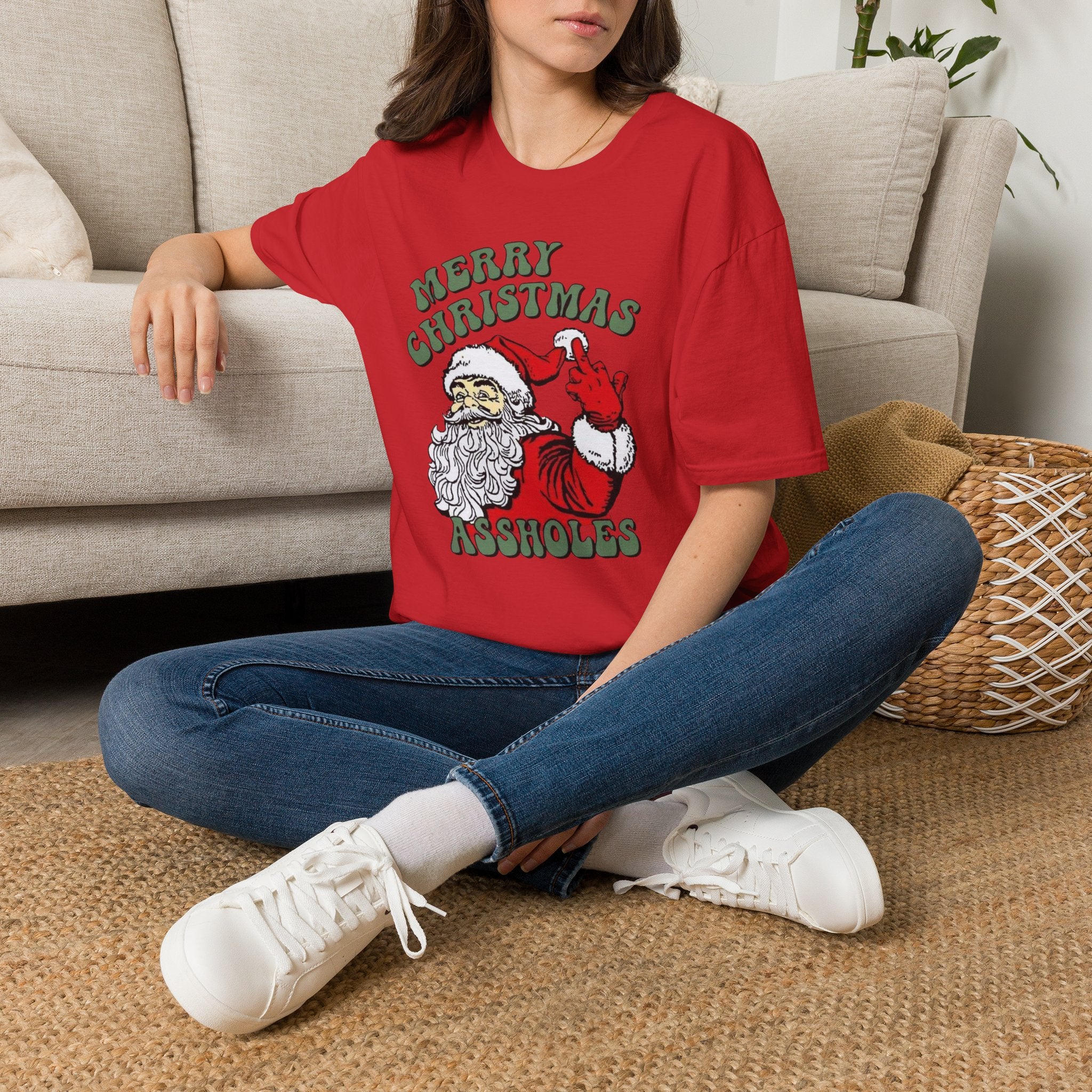 Merry Christmas Assholes T-Shirt