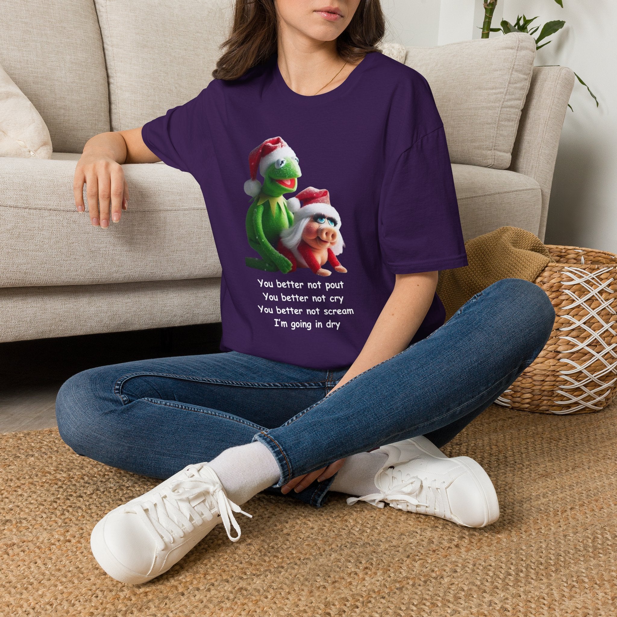 You Better Not Pout, You Better Not Cry Hoodie – I’m Going In Dry Christmas Hoodie