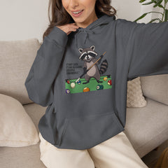 Bad Decisions Raccoon Pool Hoodie