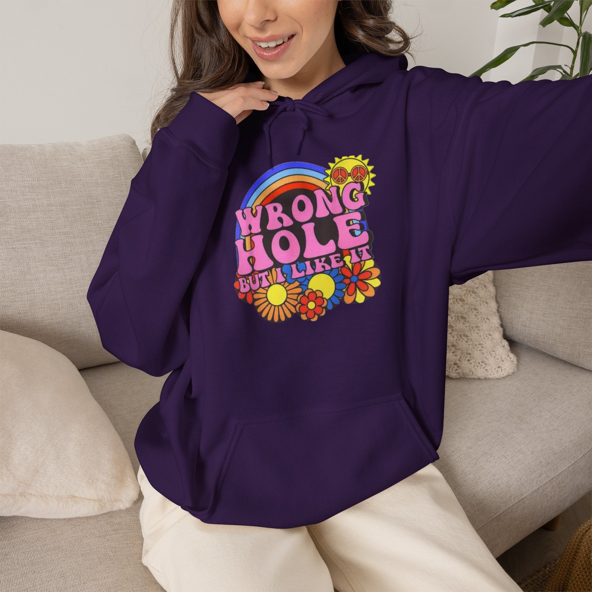 Wrong Hole But I Like It Hoodie