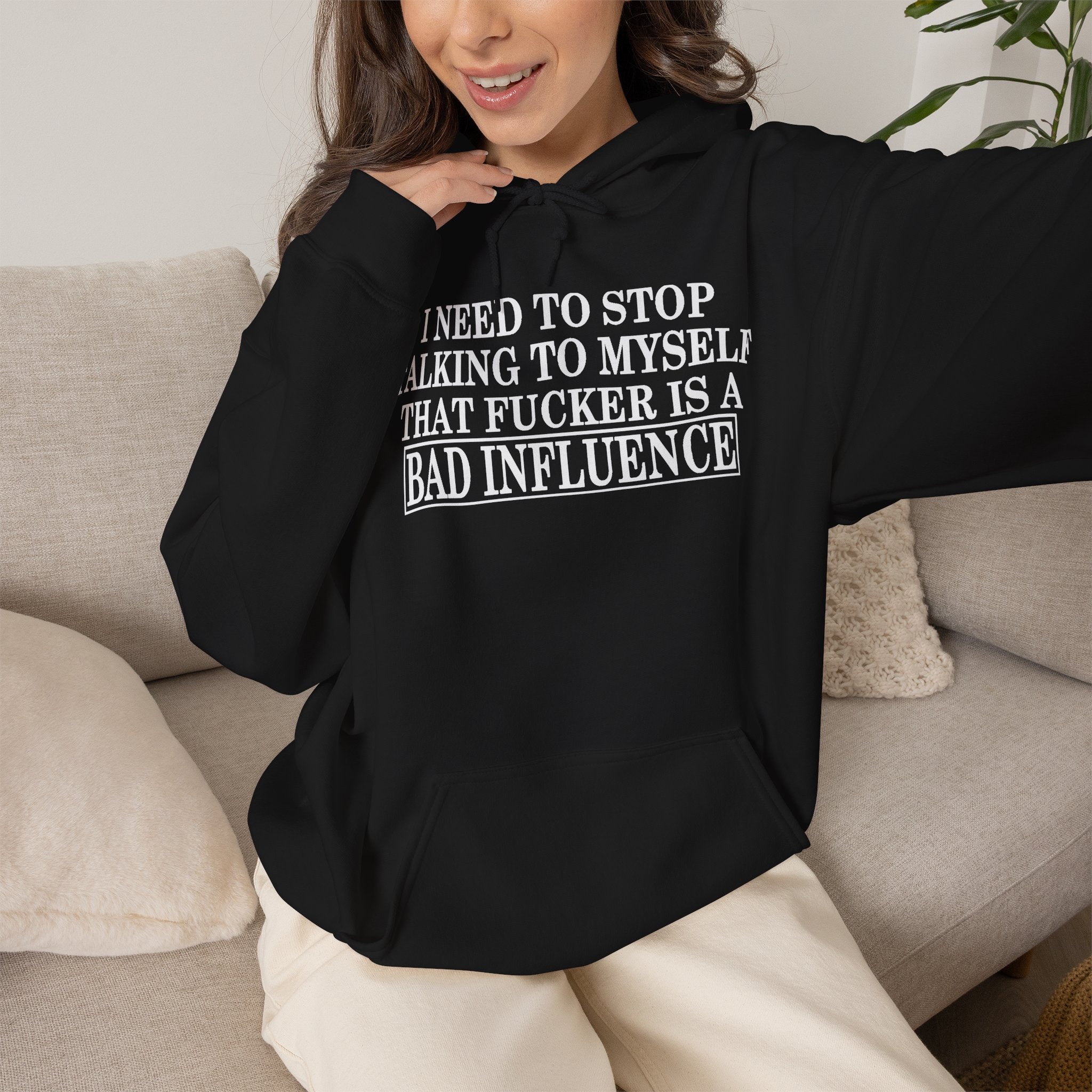 I Need to Stop Talking to Myself Hoodie