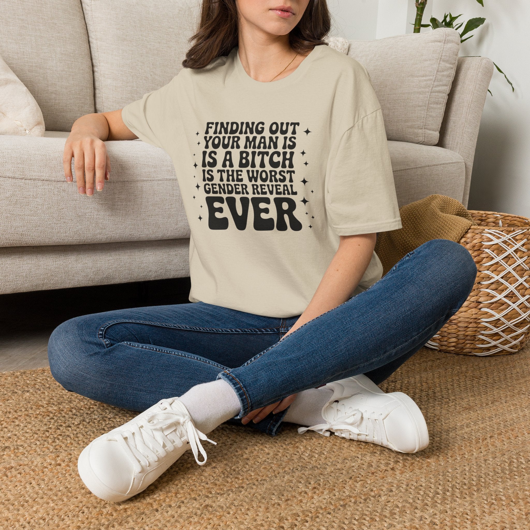 Finding Out Your Man Is a Bitch T-Shirt