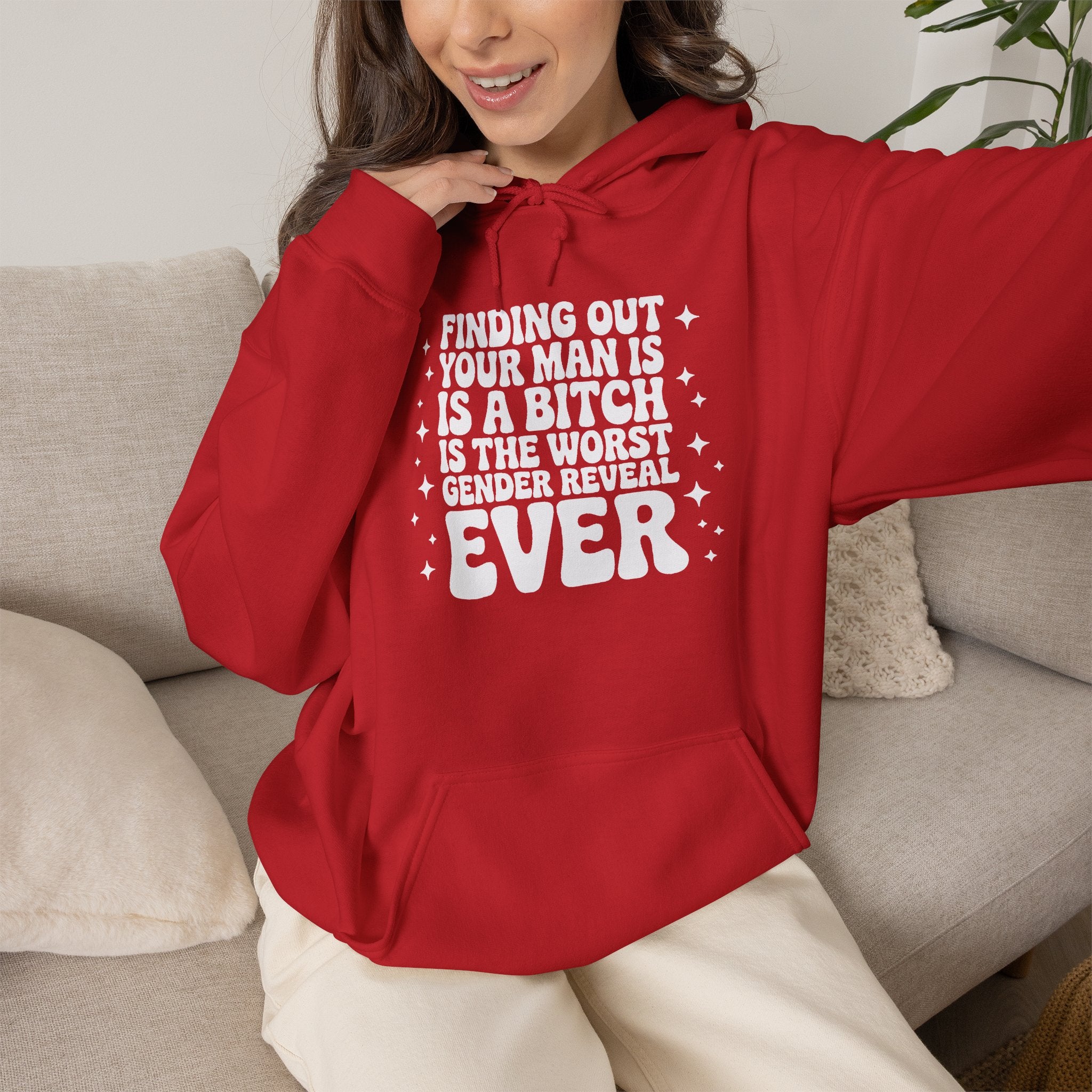 Finding Out Your Man Is a Bitch Hoodie