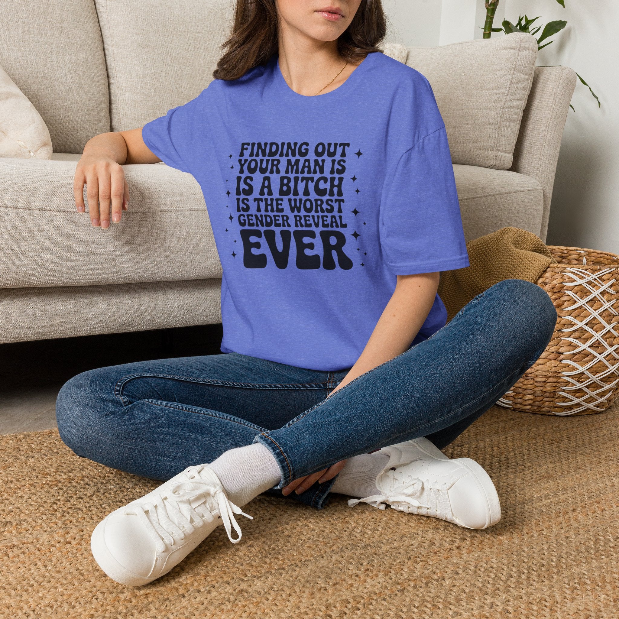 Finding Out Your Man Is a Bitch T-Shirt