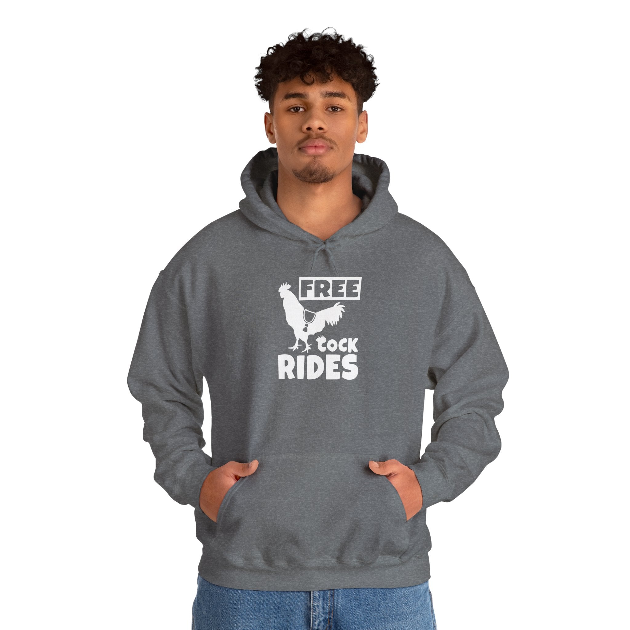 Free Cock Rides Hoodie