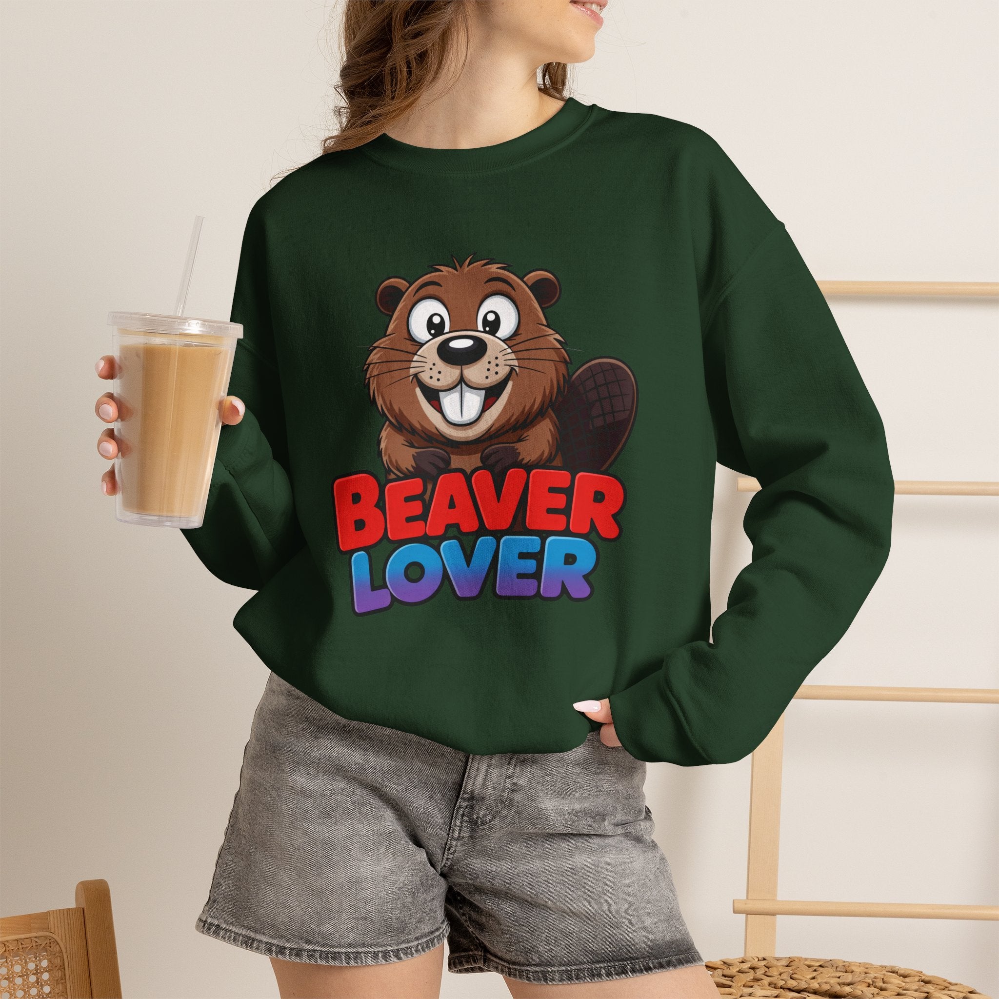 Beaver Lover Crewneck Sweatshirt