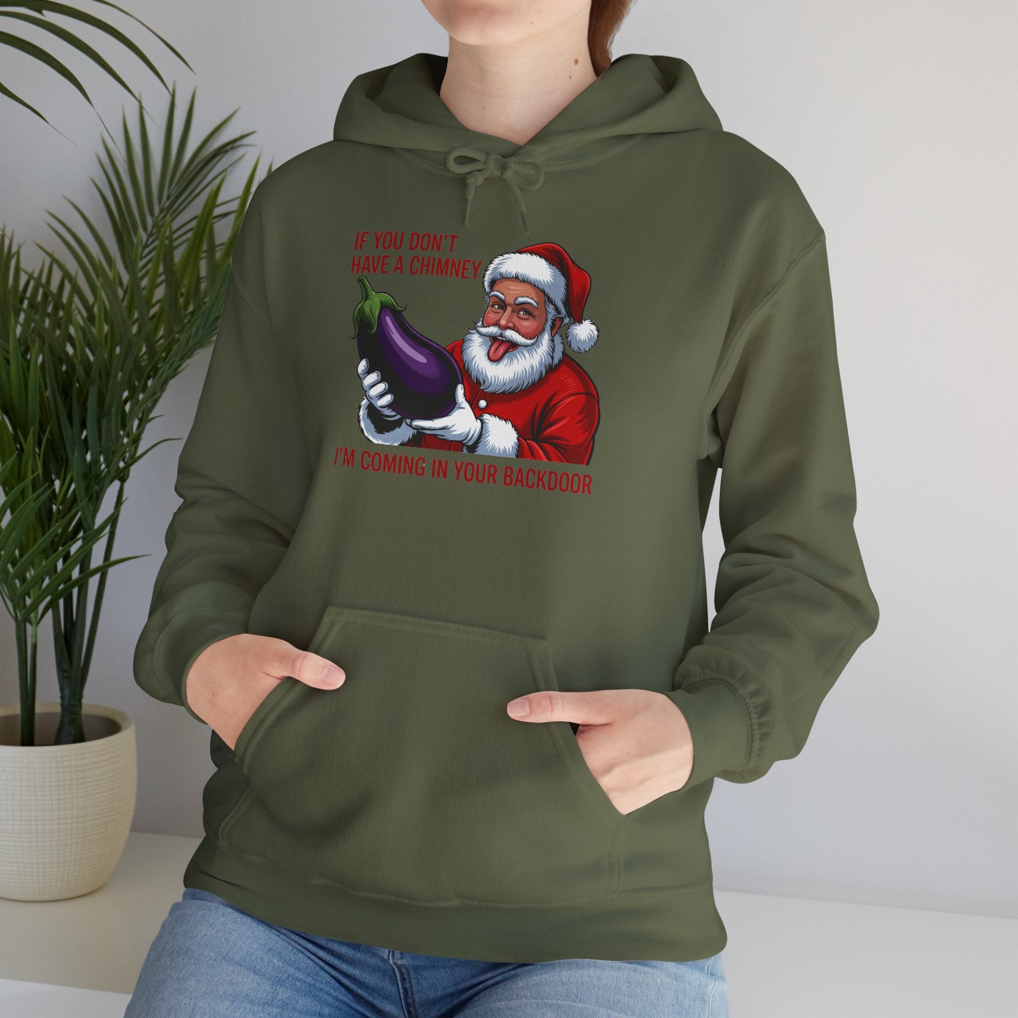 If You Don’t Have a Chimney I’m Coming in Your Backdoor Hoodie