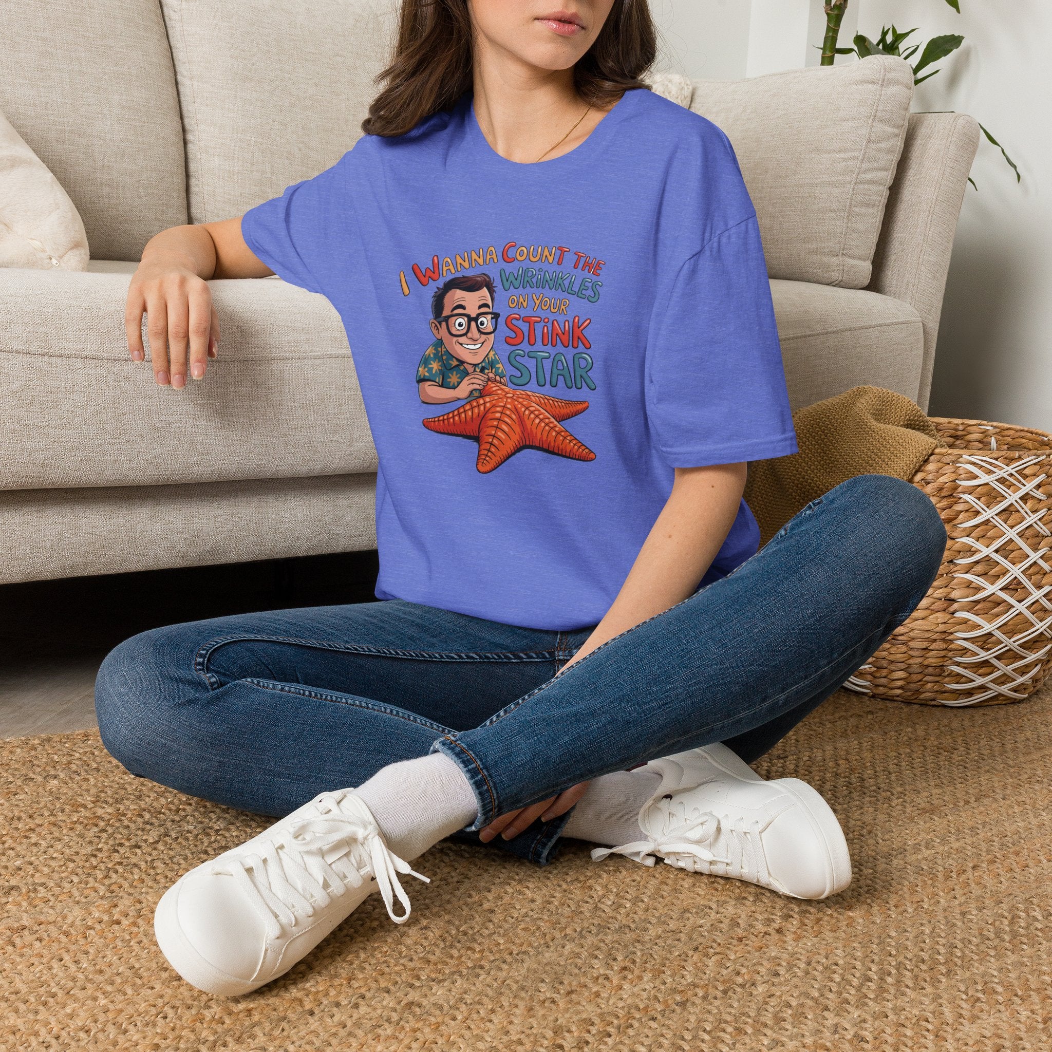 I Wanna Count the Wrinkles on Your Stink Star T-Shirt