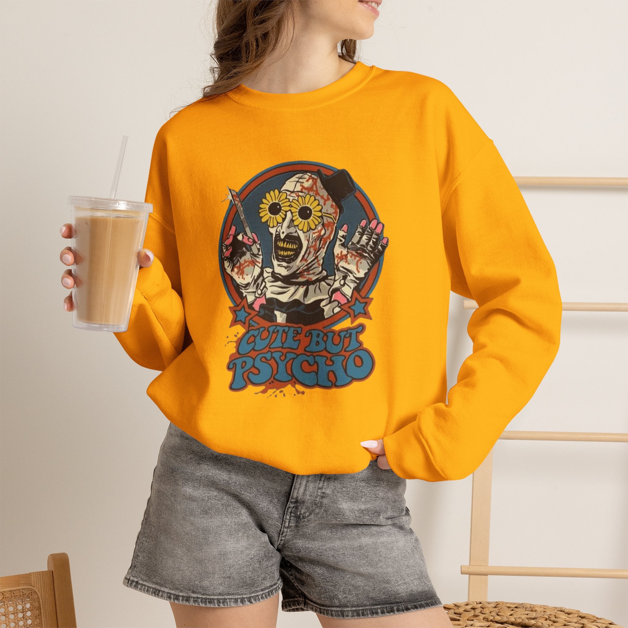 Cute But Psycho Crewneck Sweatshirt