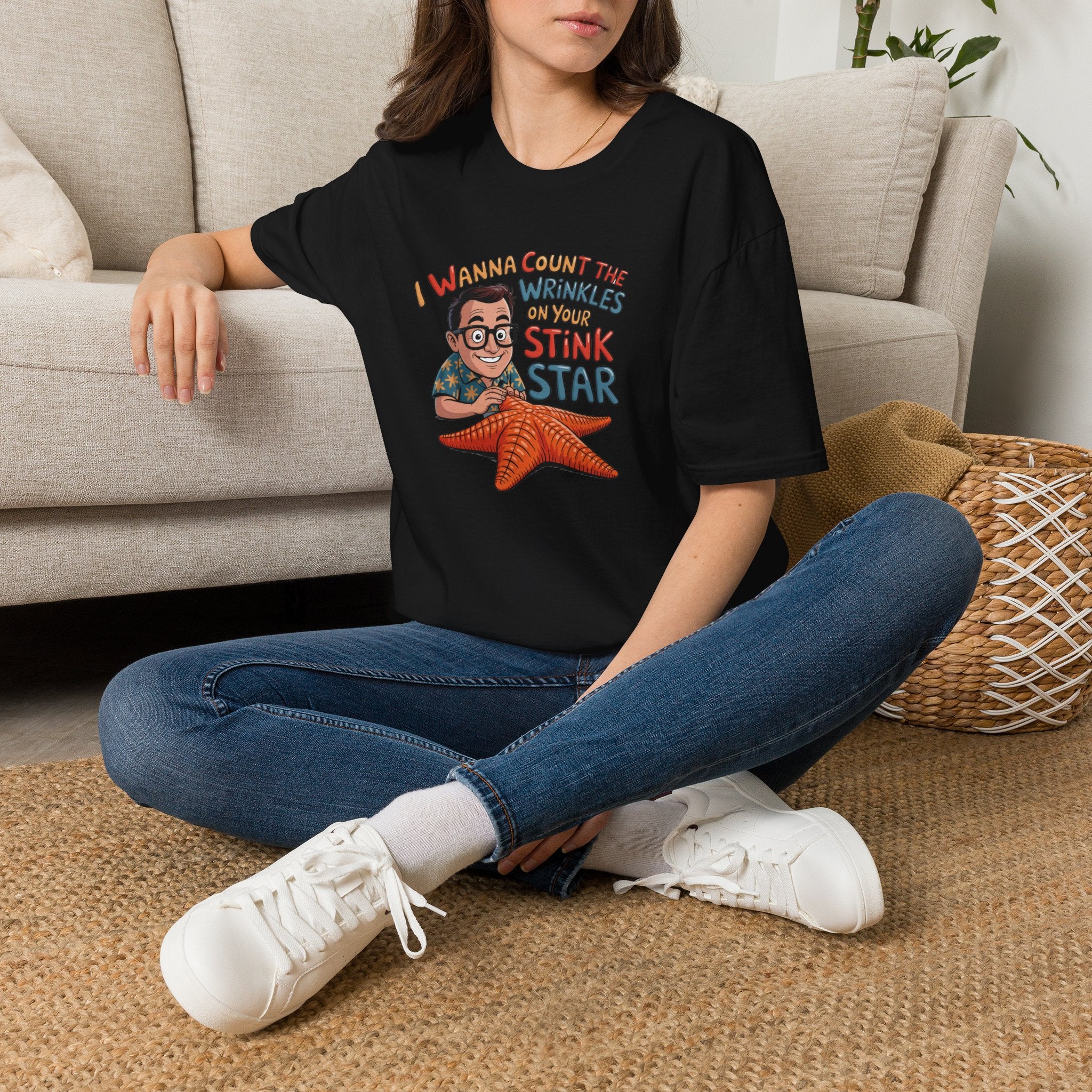 I Wanna Count the Wrinkles on Your Stink Star T-Shirt