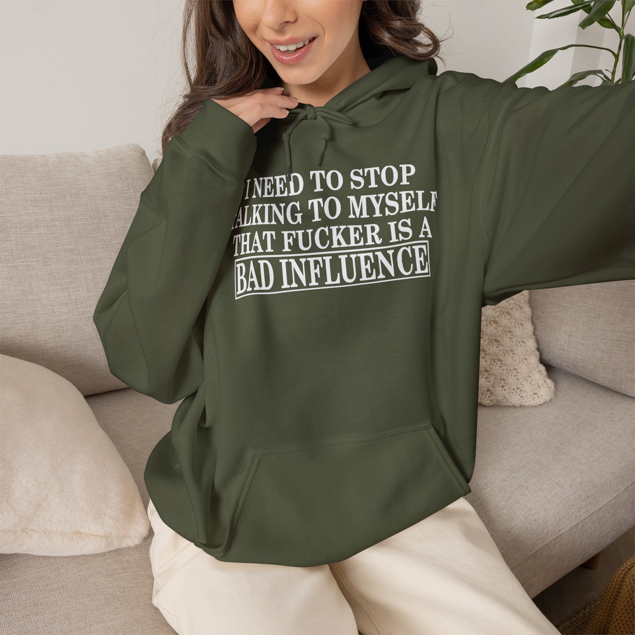 I Need to Stop Talking to Myself Hoodie