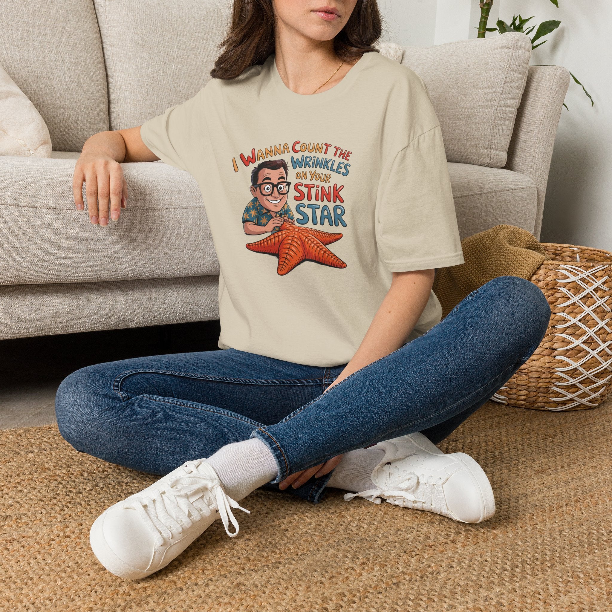 I Wanna Count the Wrinkles on Your Stink Star T-Shirt