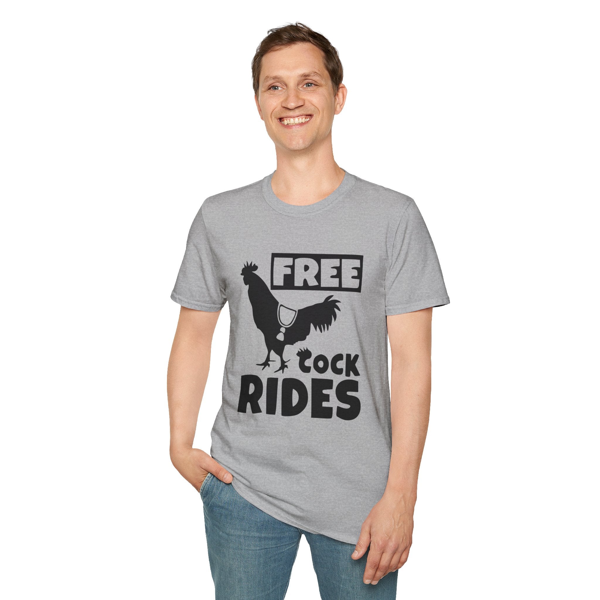 Free Cock Rides T-Shirt