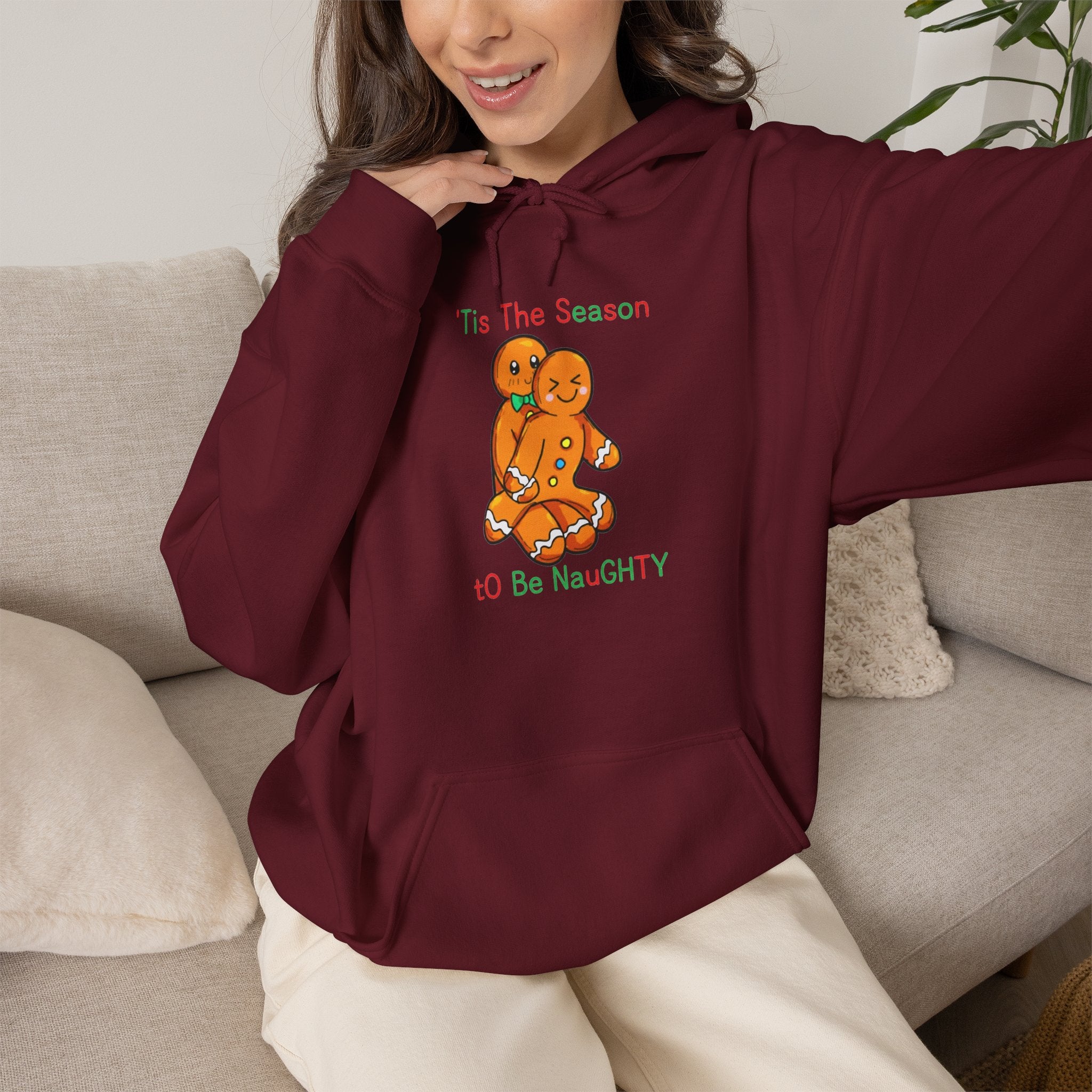 Tis The Season To Be Naughty Hoodie