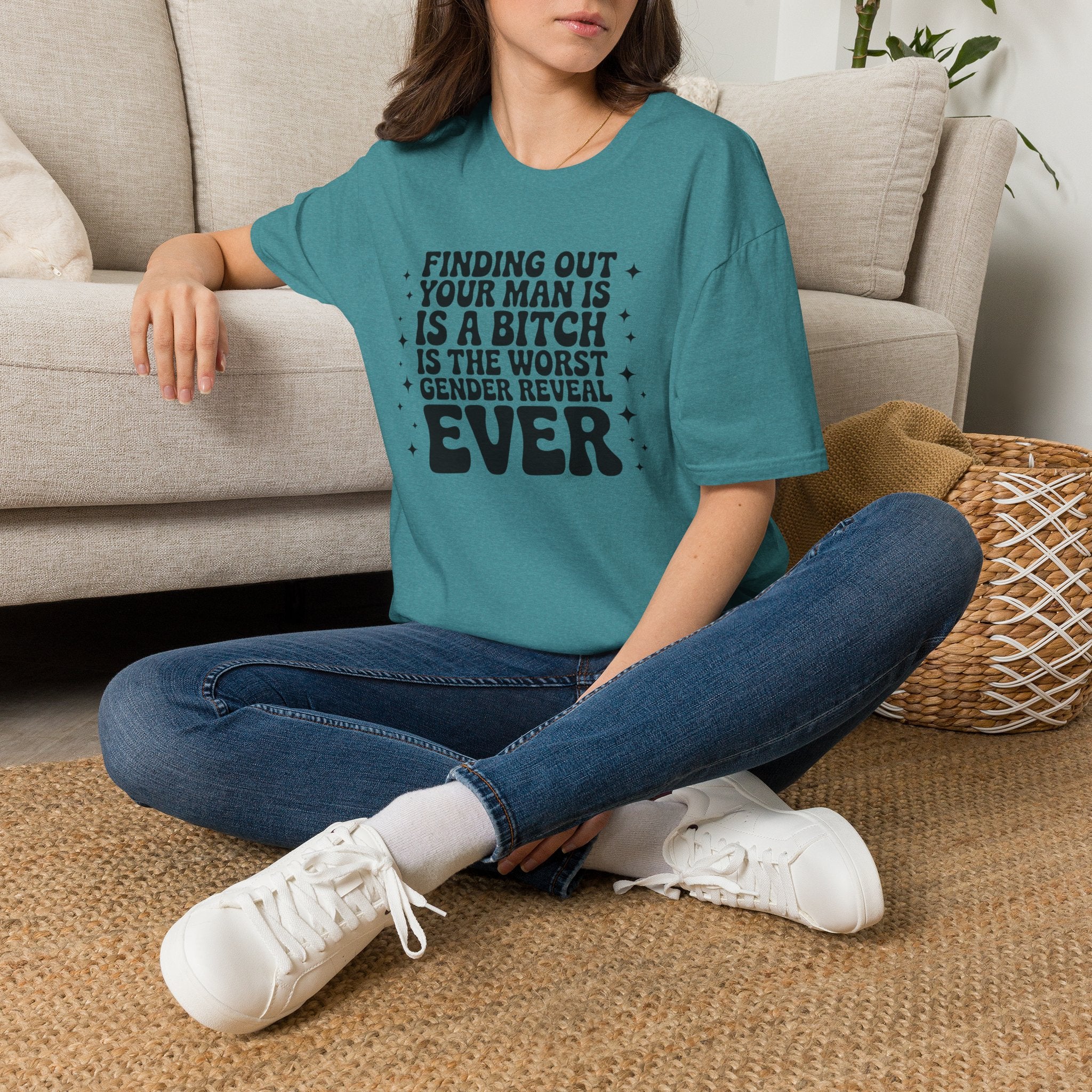 Finding Out Your Man Is a Bitch T-Shirt