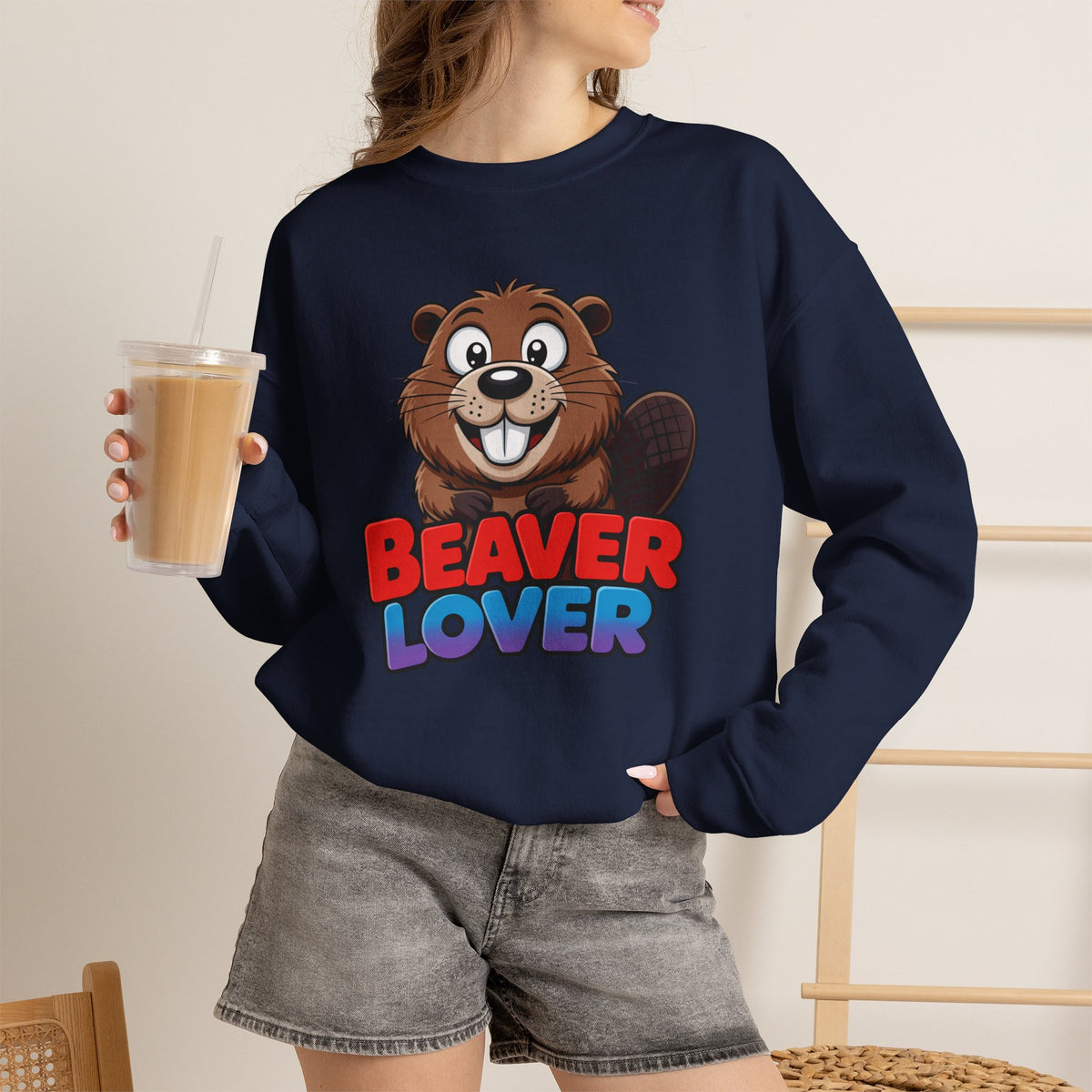Beaver Lover Crewneck Sweatshirt