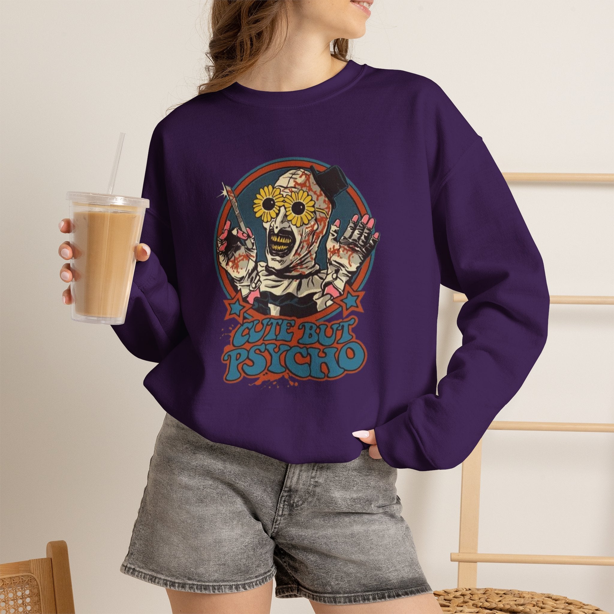 Cute But Psycho Crewneck Sweatshirt