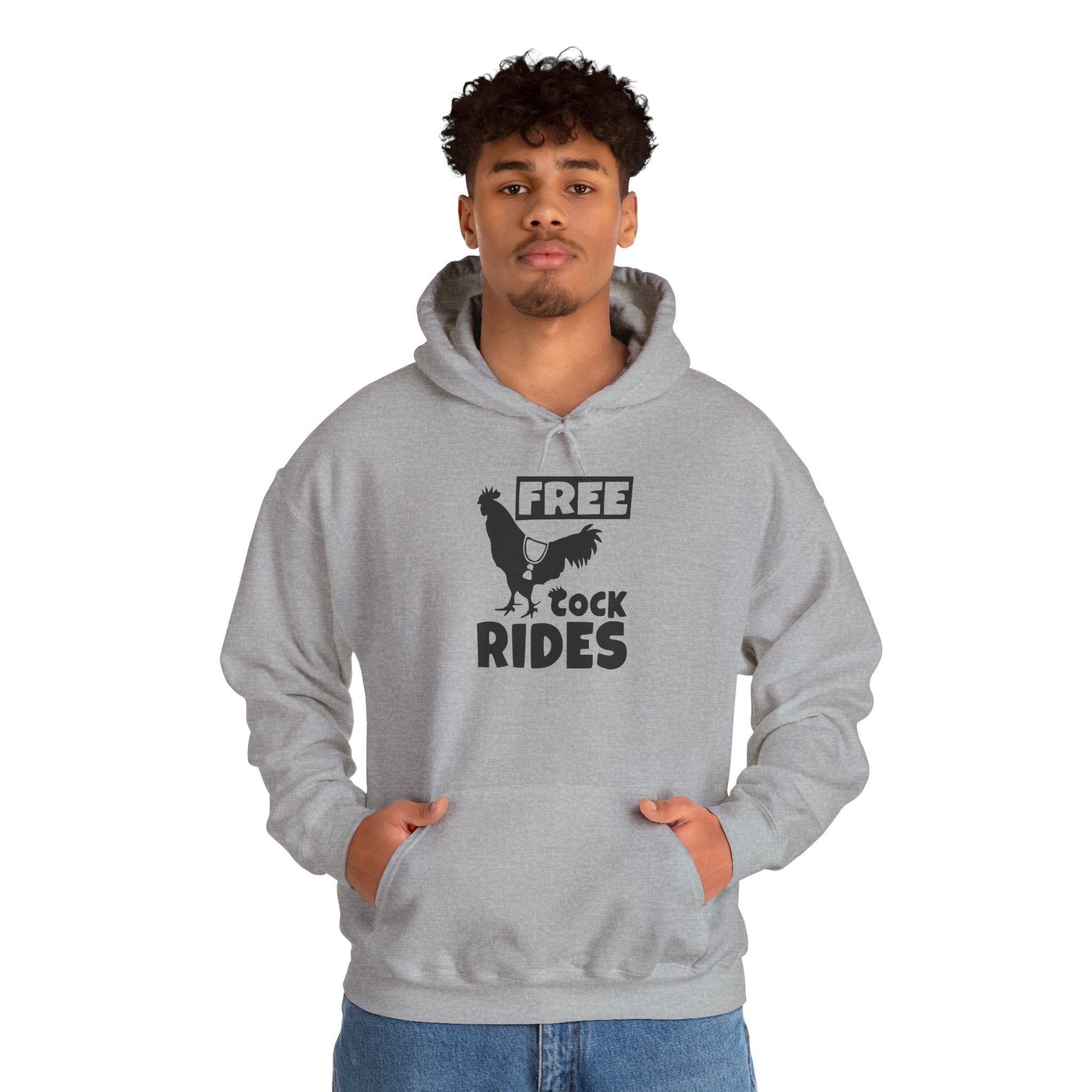 Free Cock Rides Hoodie