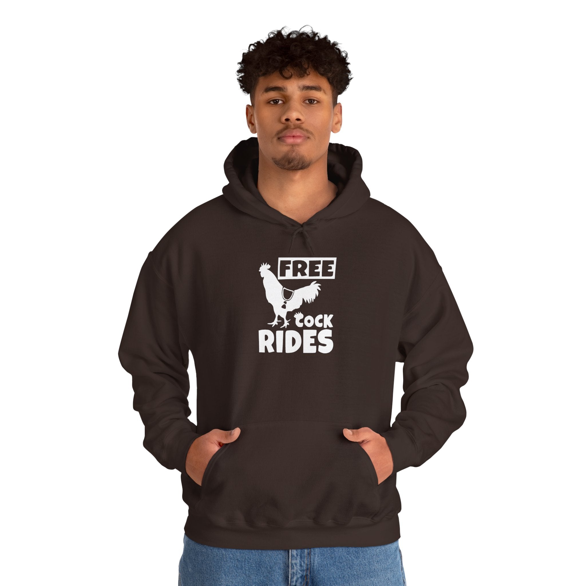 Free Cock Rides Hoodie