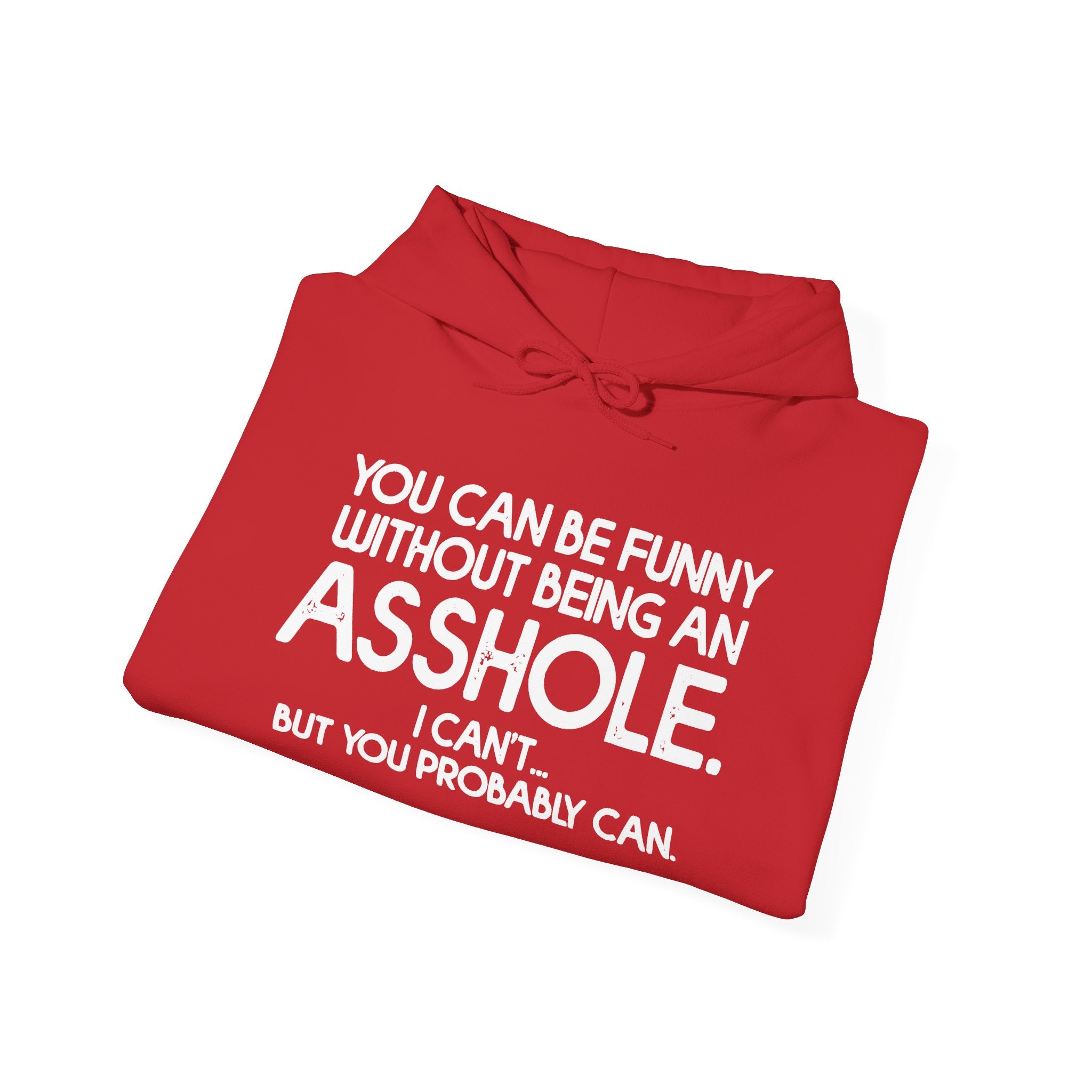Without Being An Asshole Hoodie