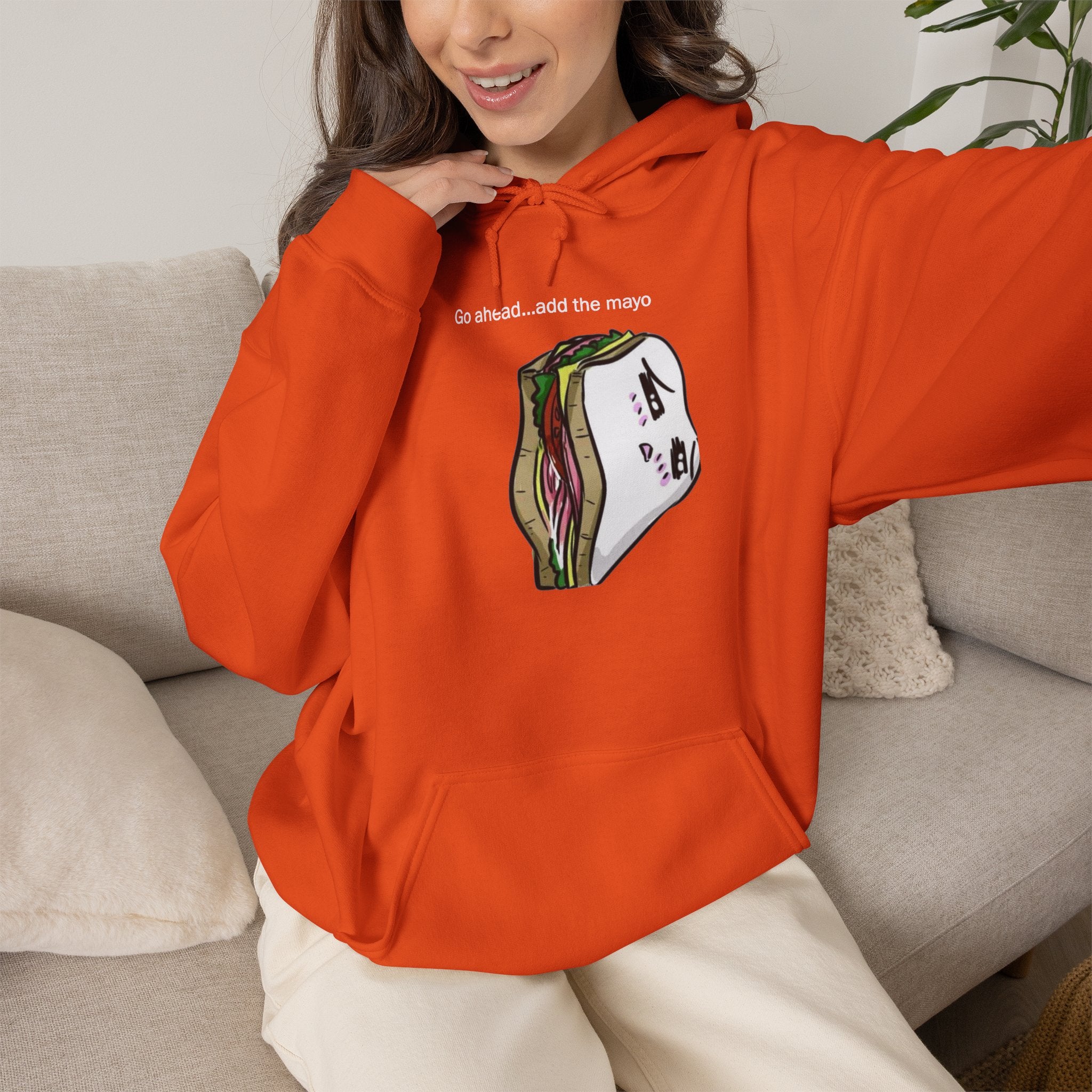 Go Ahead Add the Mayo Hoodie