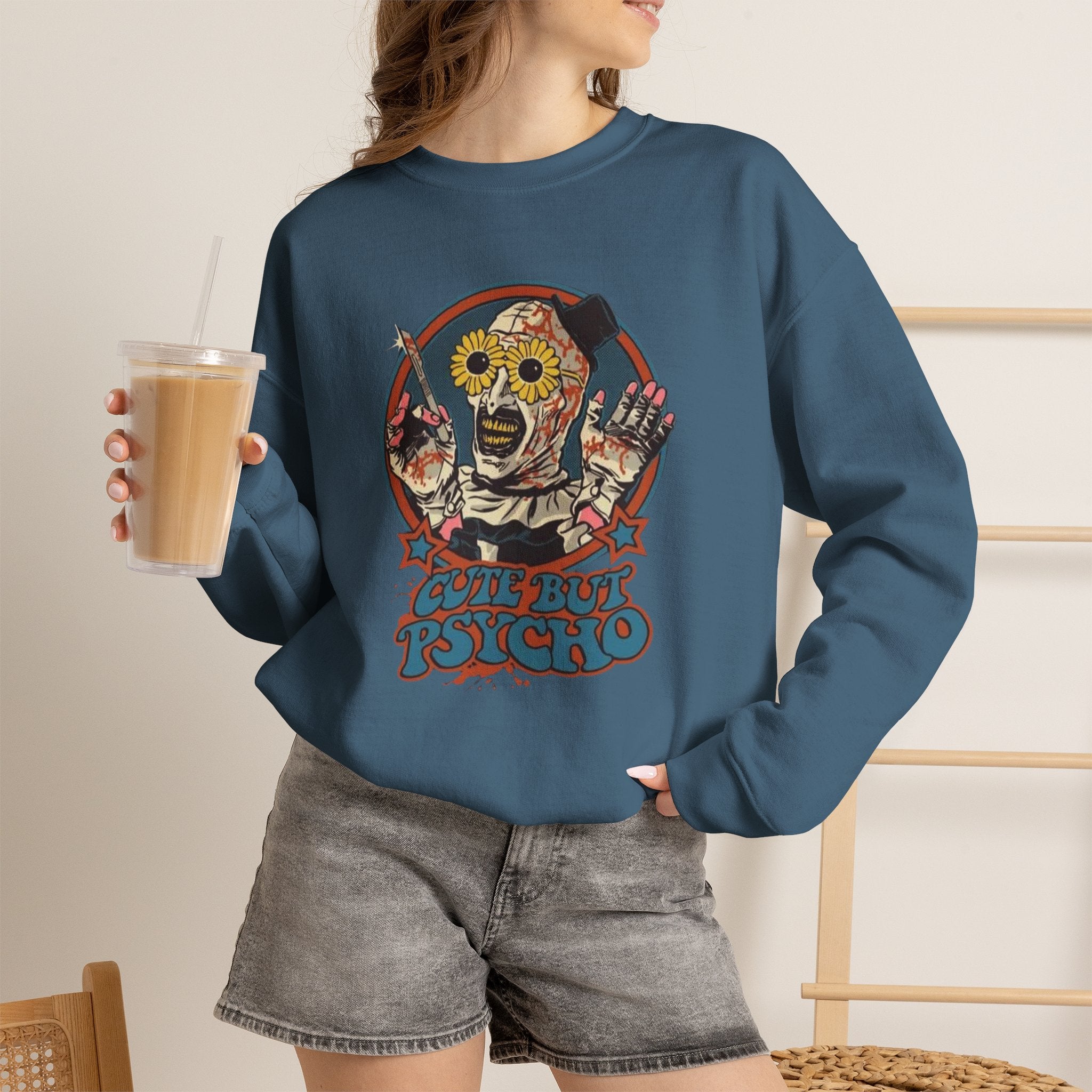 Cute But Psycho Crewneck Sweatshirt