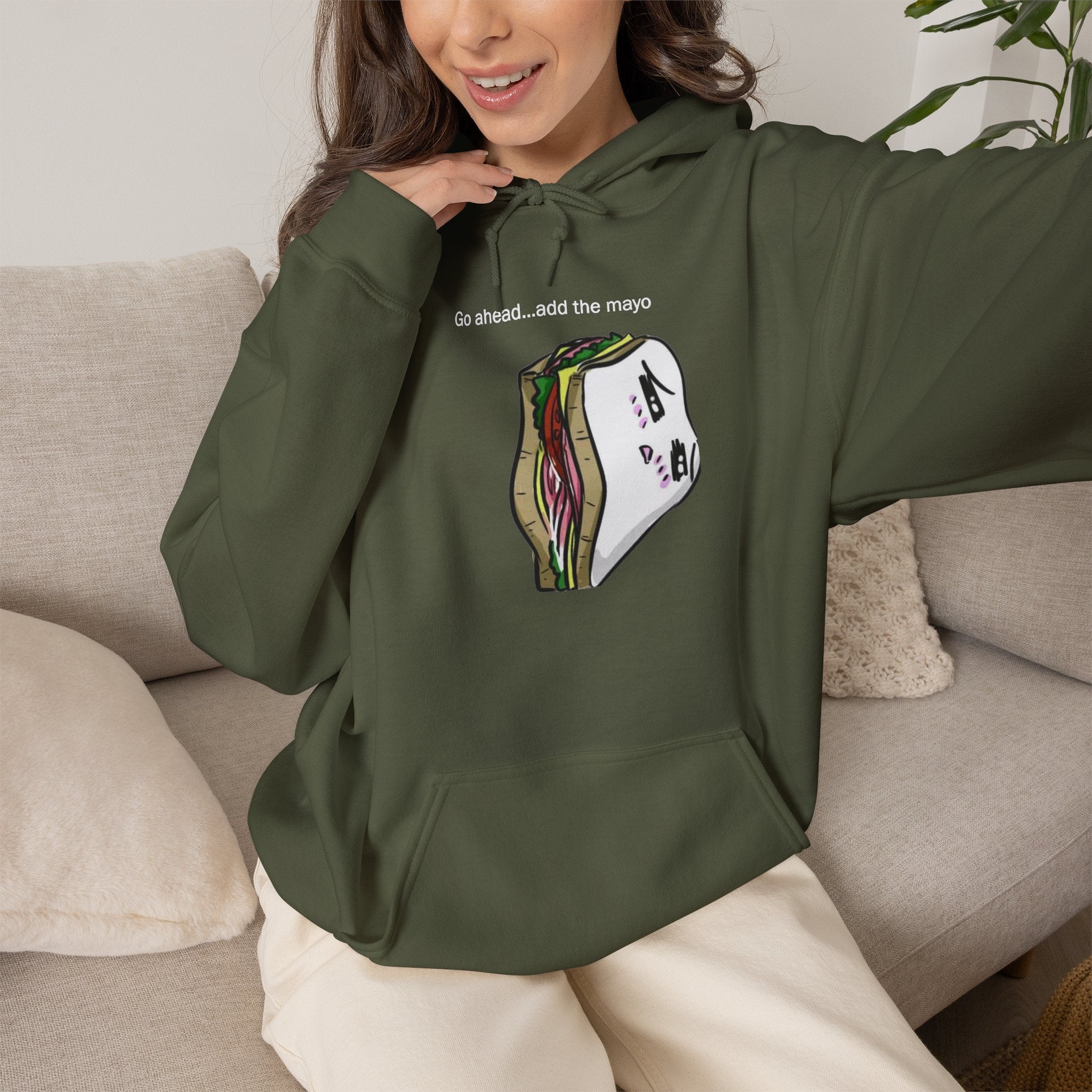 Go Ahead Add the Mayo Hoodie