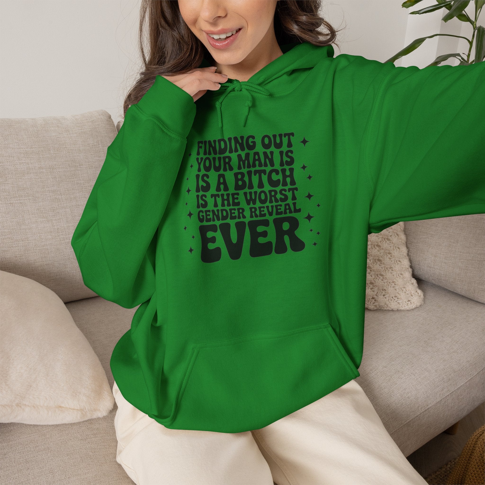 Finding Out Your Man Is a Bitch Hoodie