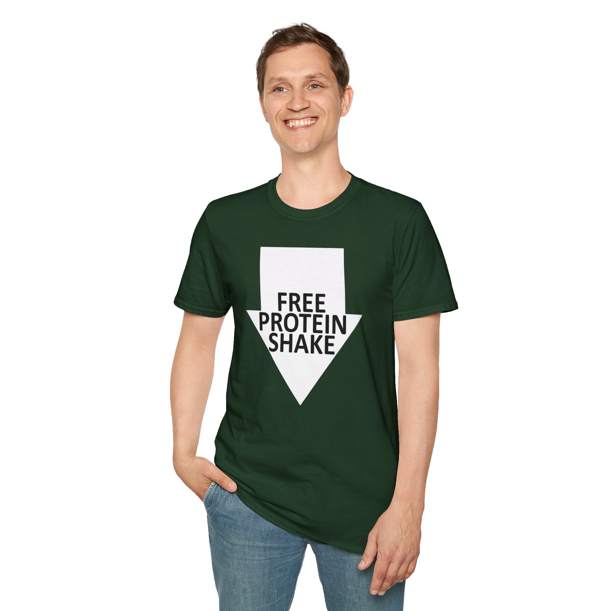 Free Protein Shake T-Shirt