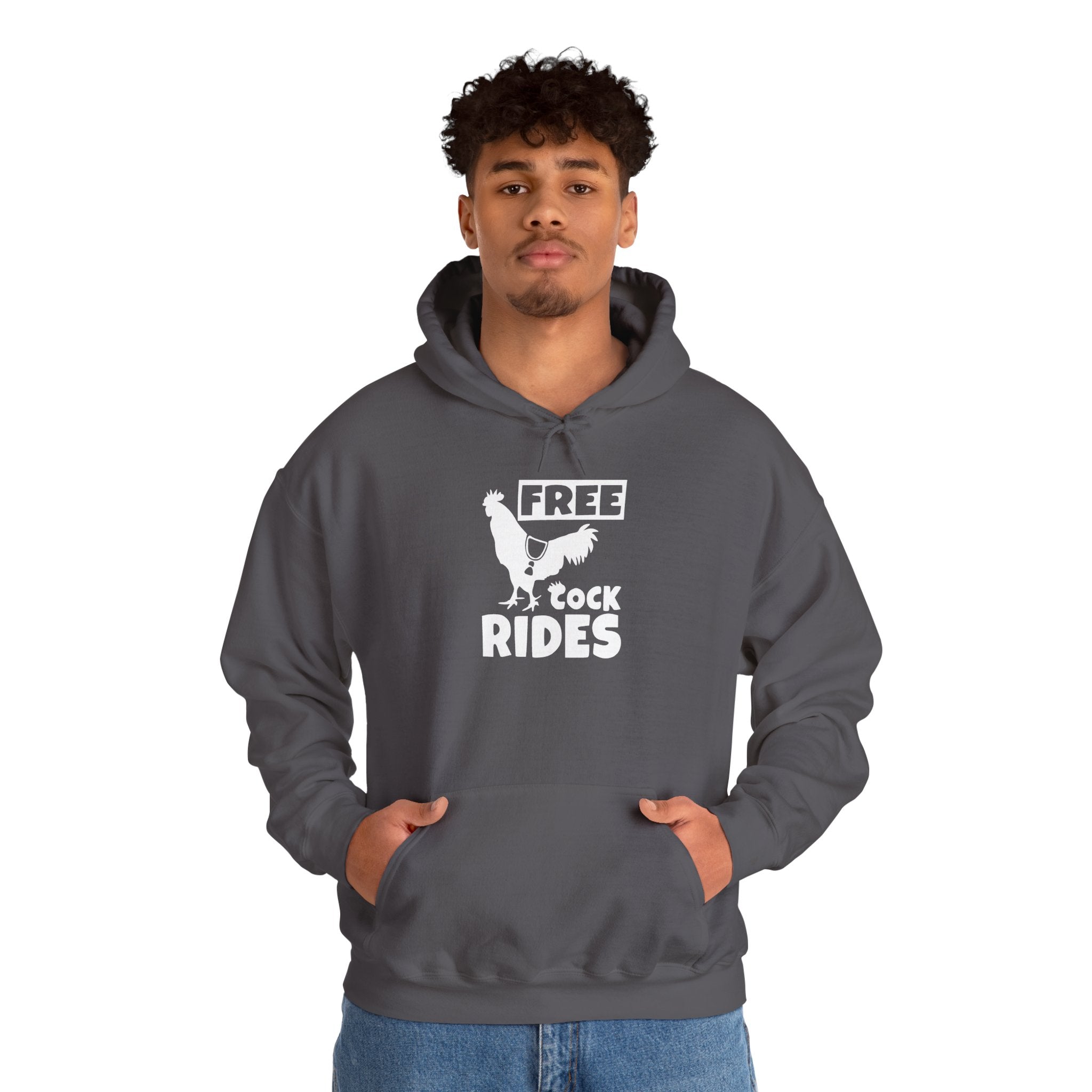 Free Cock Rides Hoodie