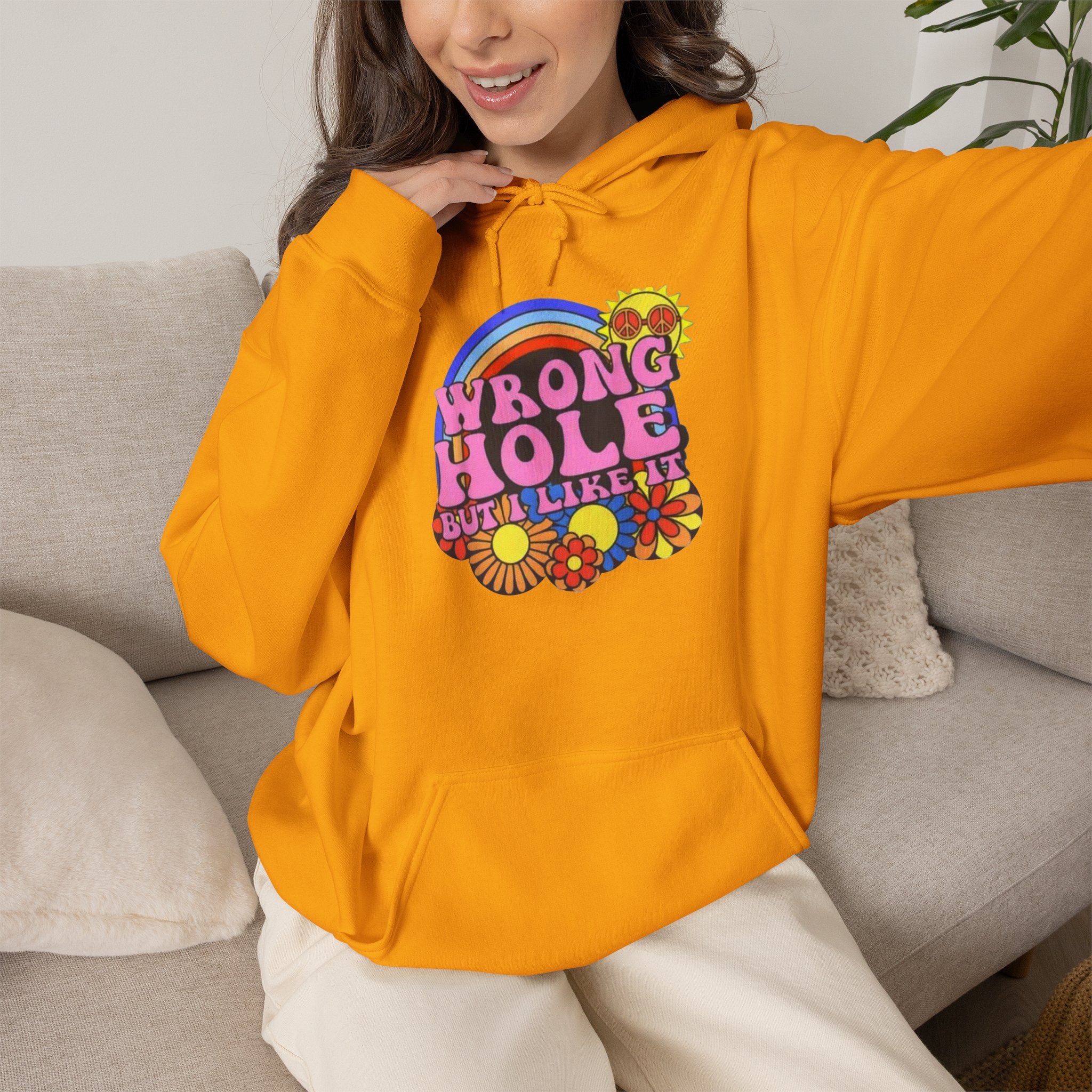 Wrong Hole But I Like It Hoodie