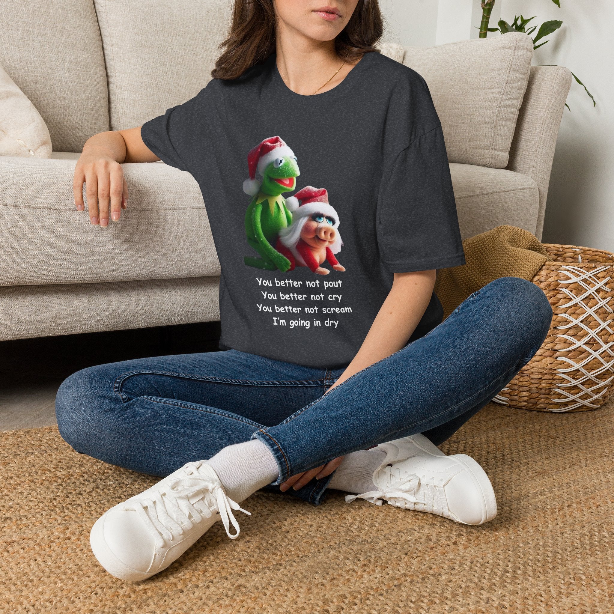 You Better Not Pout, You Better Not Cry Hoodie – I’m Going In Dry Christmas Hoodie