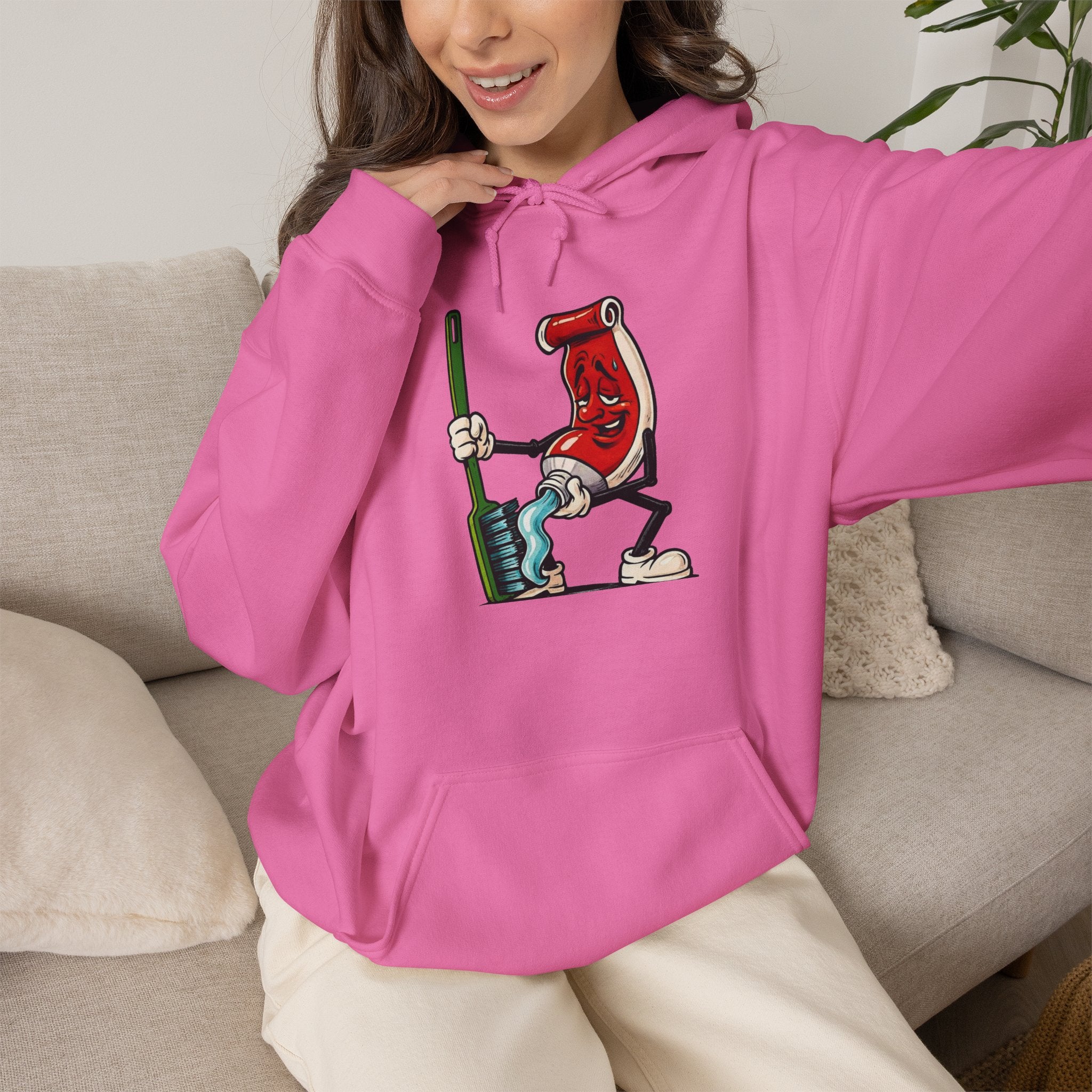 Toothpaste Man Hoodie