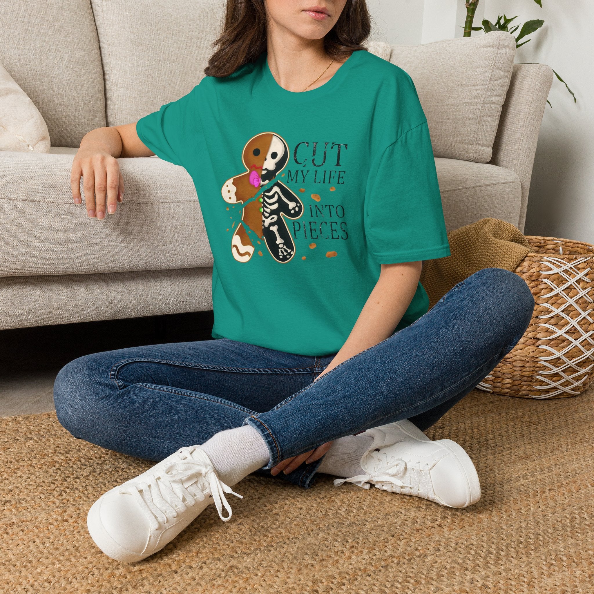 Cut My Life Into Pieces Gingerbread T-Shirt