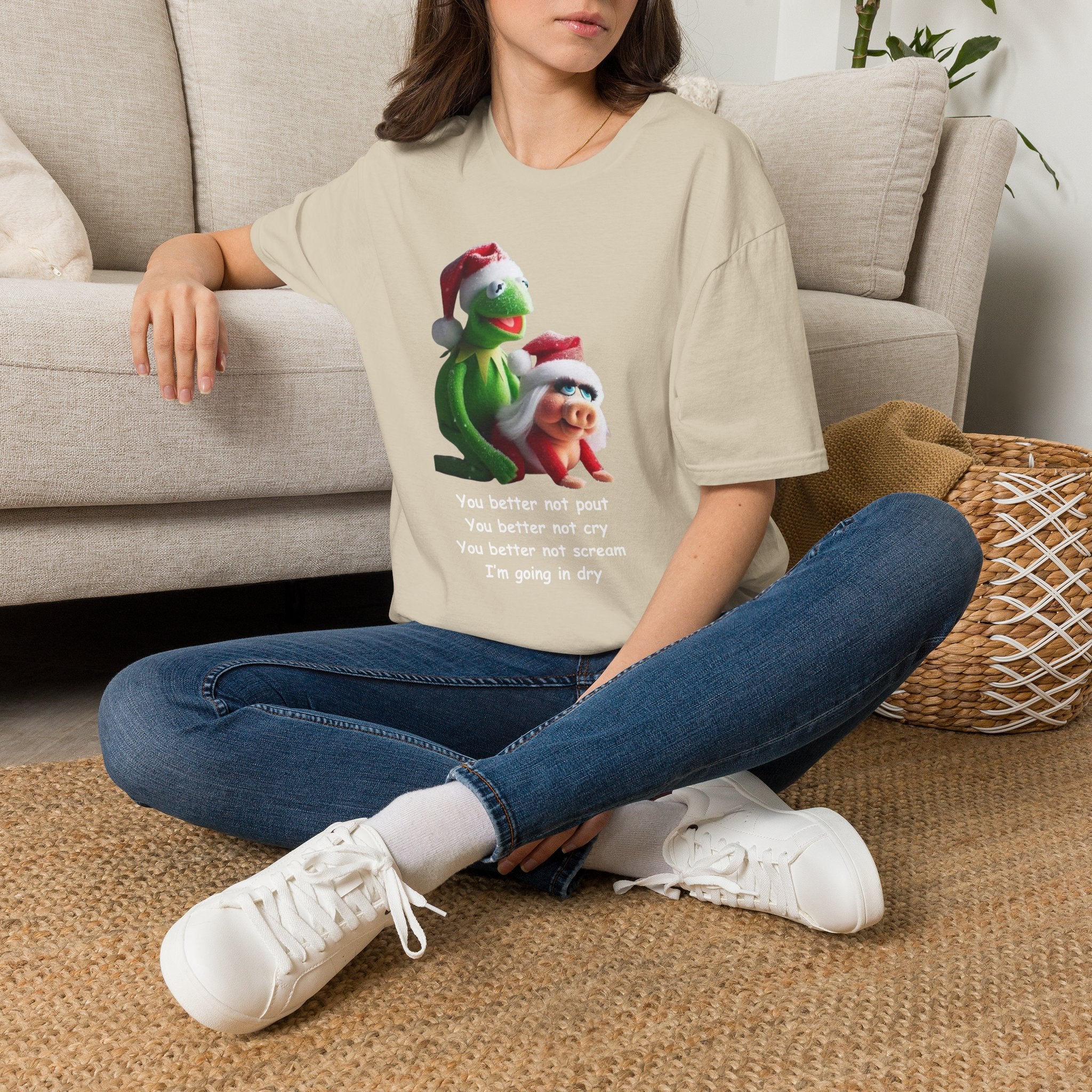 You Better Not Pout, You Better Not Cry Hoodie – I’m Going In Dry Christmas Hoodie
