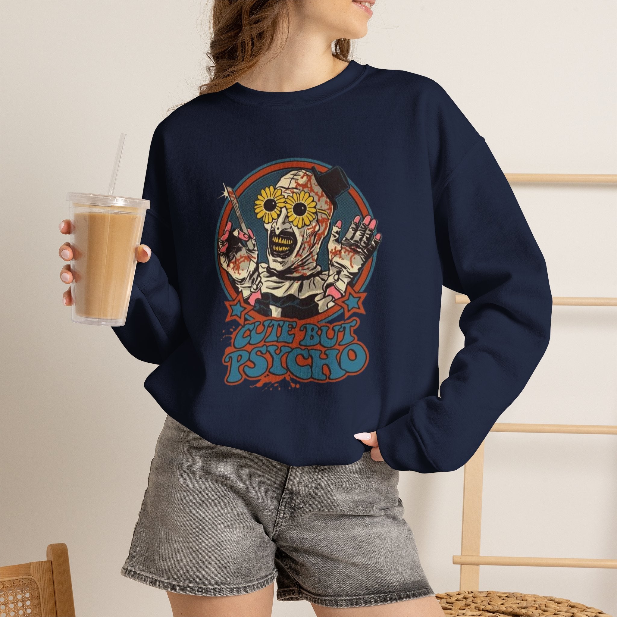 Cute But Psycho Crewneck Sweatshirt