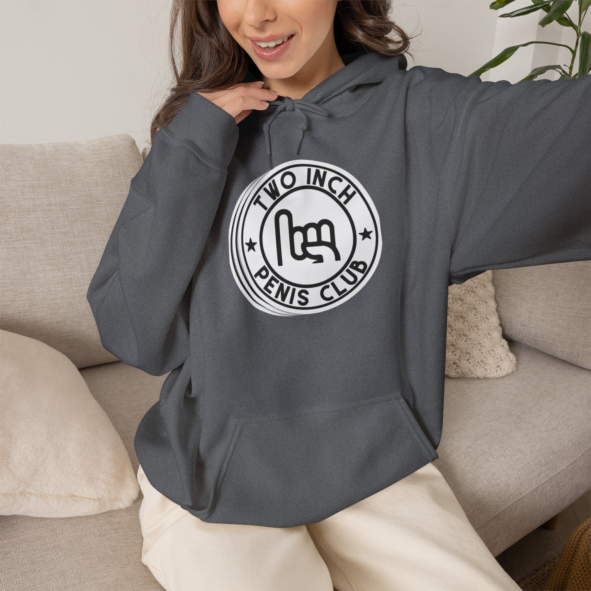 Two Inch Penis Club Hoodie